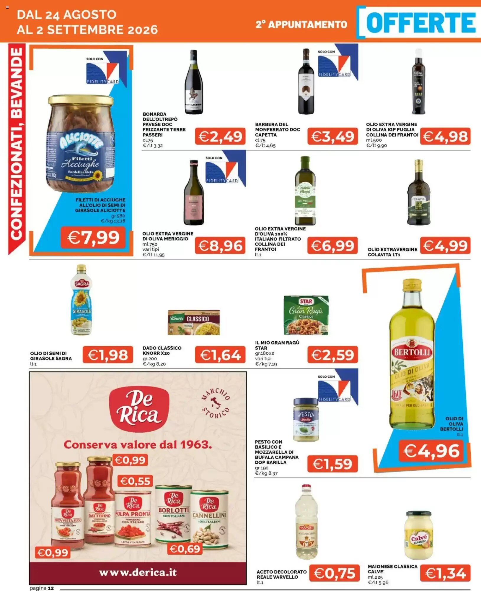 Volantino promozionale Mercatò  valide dal 24/08/2026 - Pagina 12.