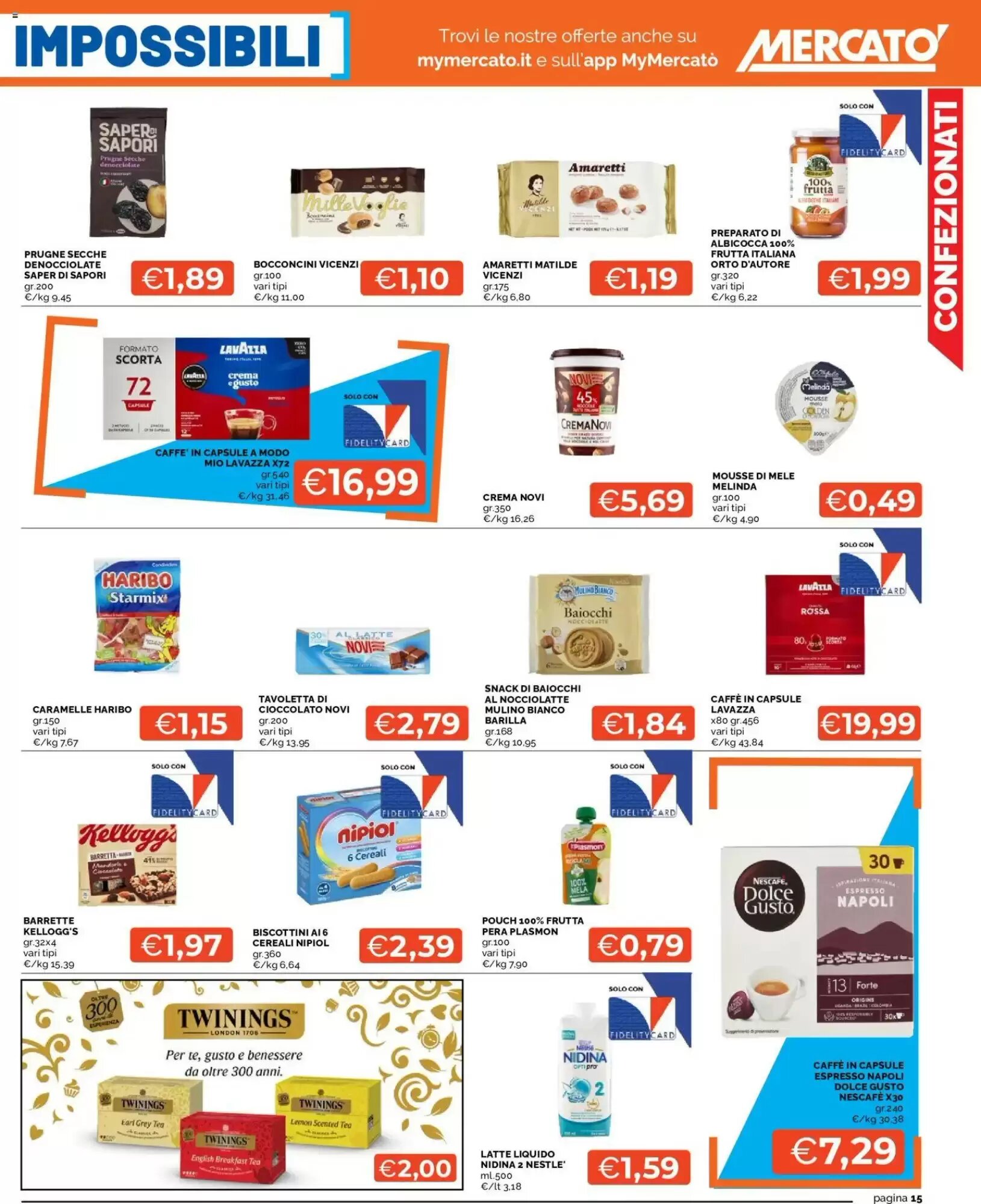 Volantino promozionale Mercatò  valide dal 24/08/2026 - Pagina 15.