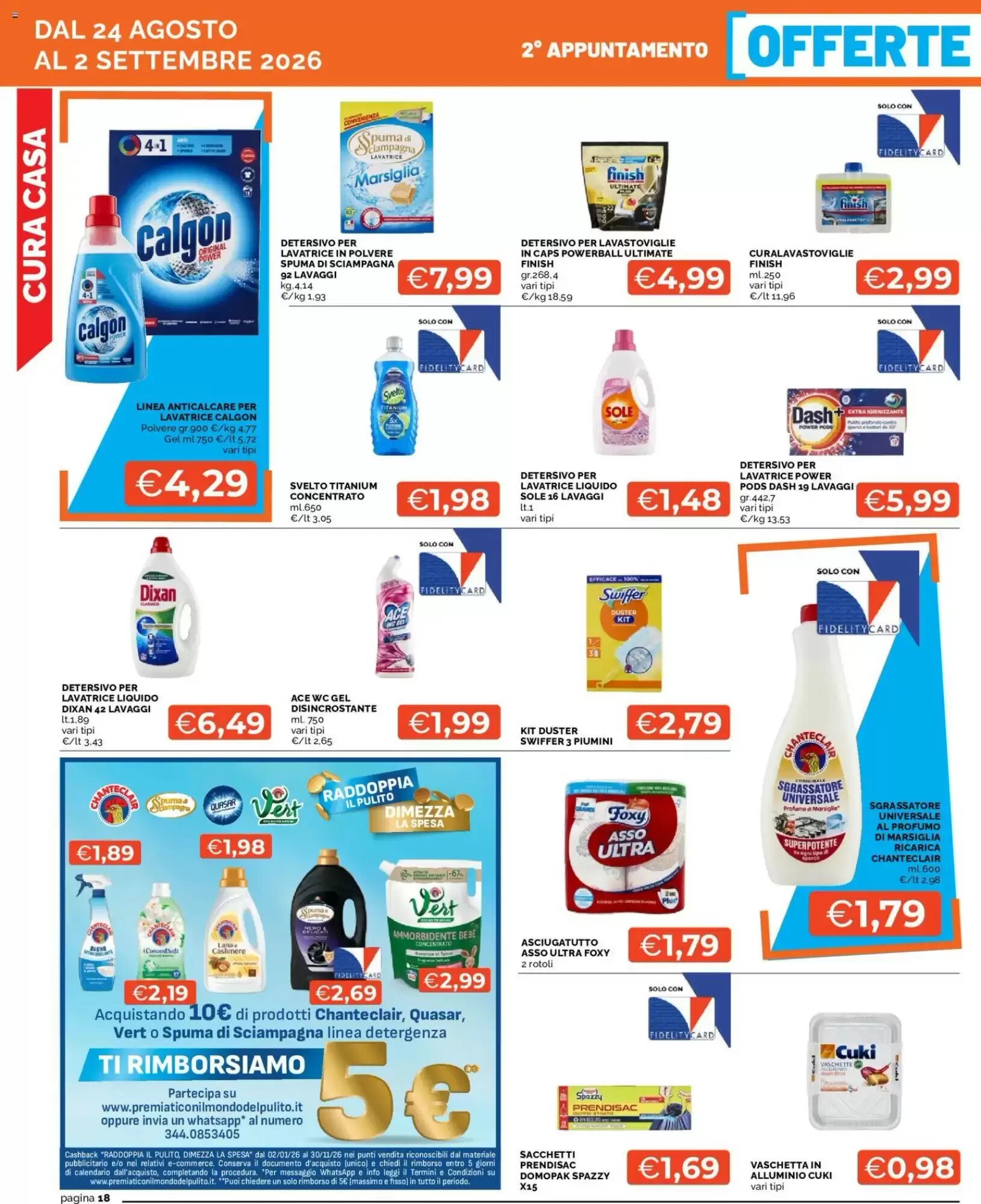 Volantino promozionale Mercatò  valide dal 24/08/2026 - Pagina 18.