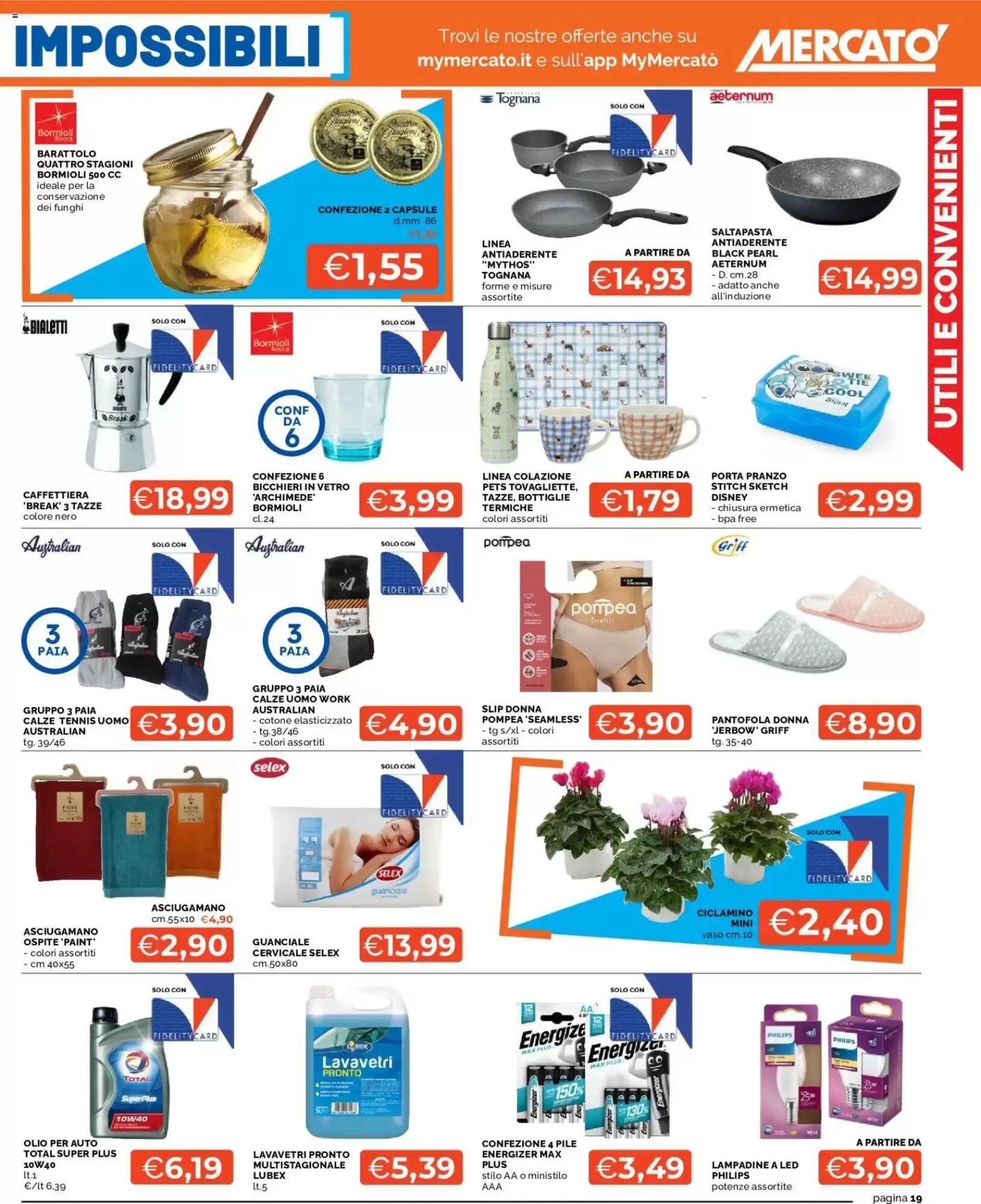 Volantino promozionale Mercatò  valide dal 24/08/2026 - Pagina 19.