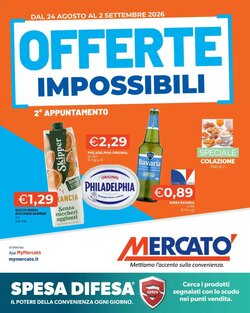 Volantino promozionale Mercatò  valide dal 24/08/2026