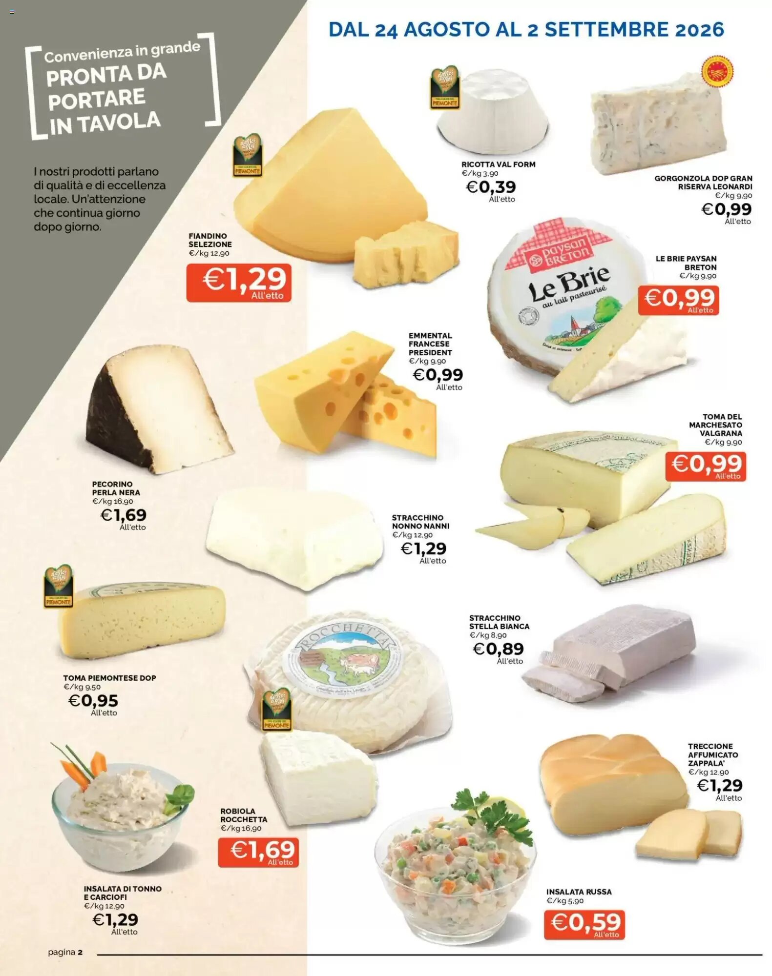 Volantino promozionale Mercatò  valide dal 24/08/2026 - Pagina 2.