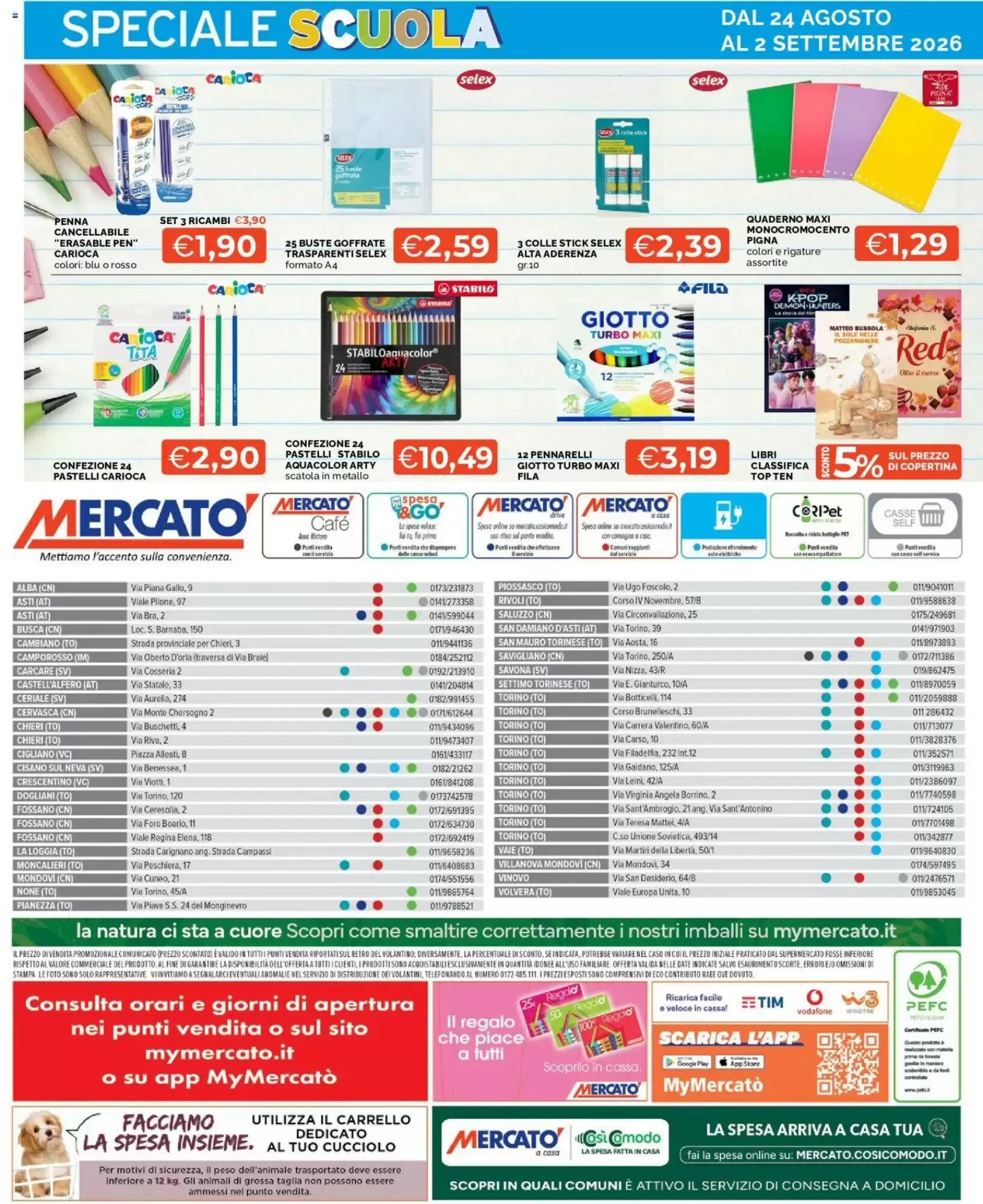 Volantino promozionale Mercatò  valide dal 24/08/2026 - Pagina 20.