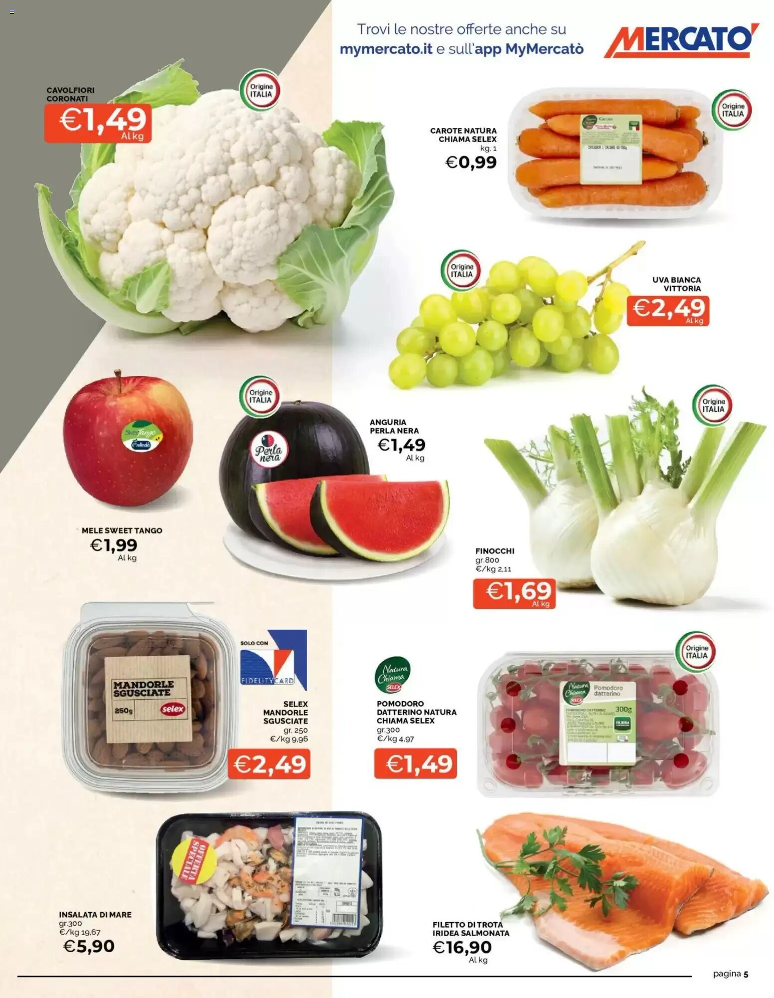 Volantino promozionale Mercatò  valide dal 24/08/2026 - Pagina 5.