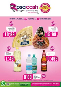 Volantino promozionale Rosa Cash  valide dal 24/08/2026