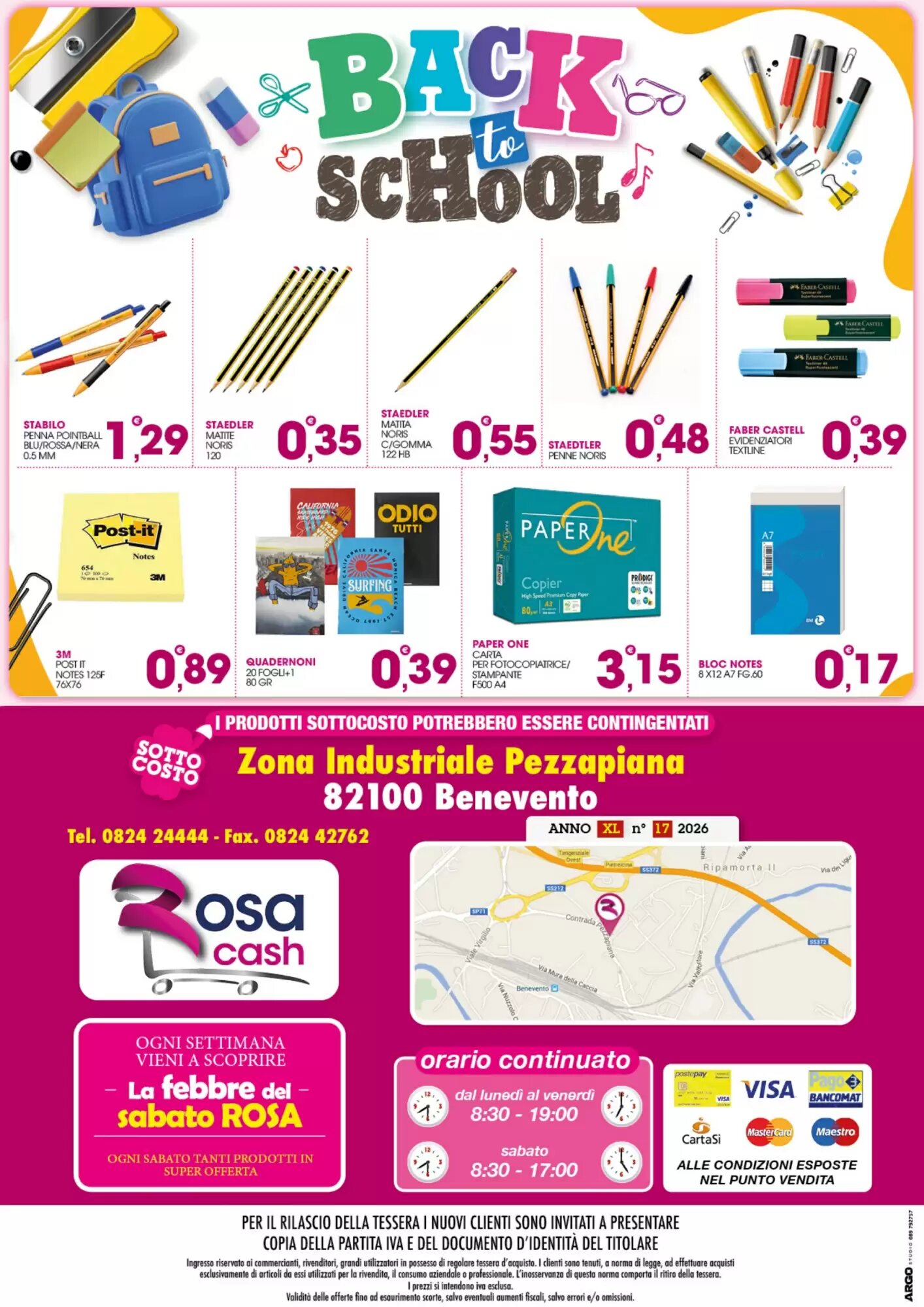 Volantino promozionale Rosa Cash  valide dal 24/08/2026 - Pagina 24.