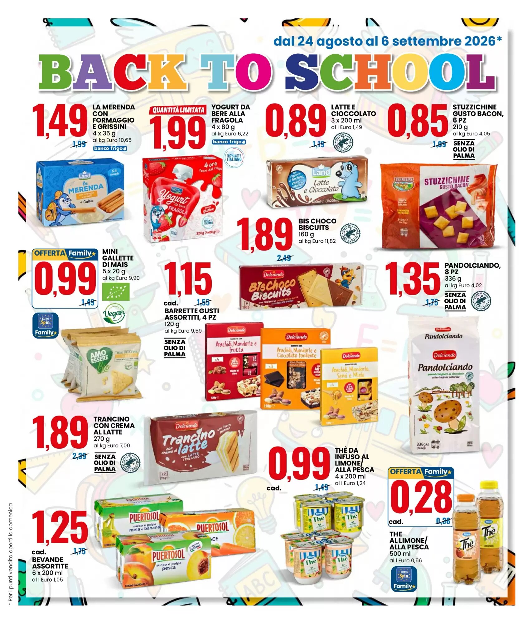 Volantino promozionale Eurospin  valide dal 24/08/2026 - Pagina 11.