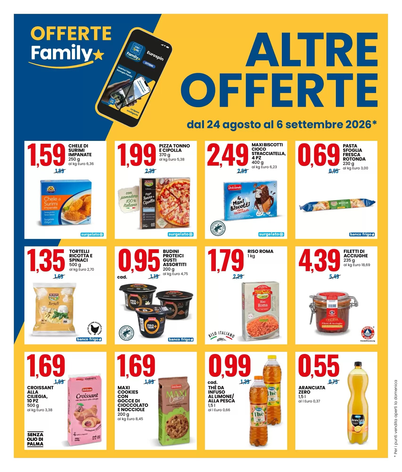 Volantino promozionale Eurospin  valide dal 24/08/2026 - Pagina 16.