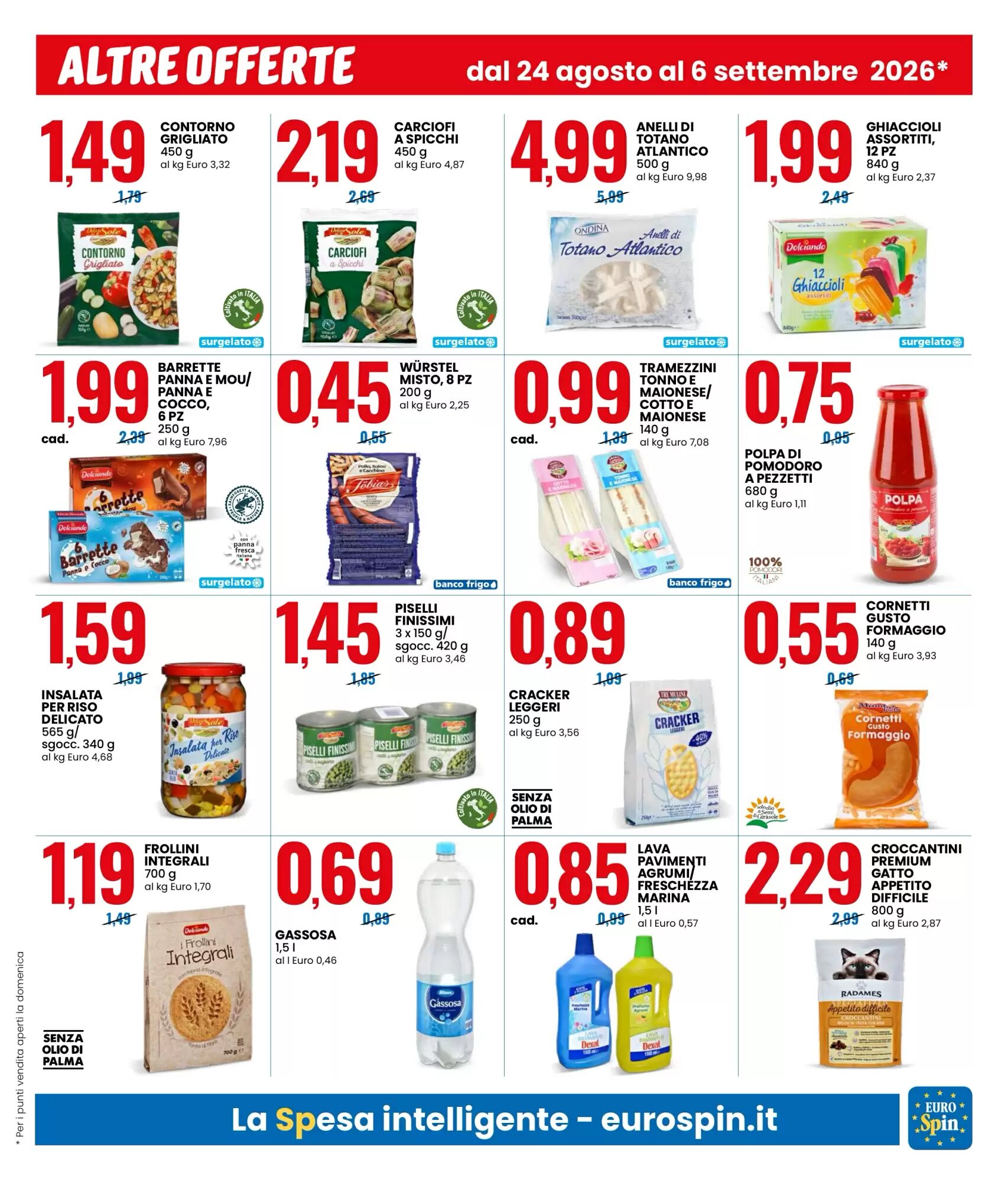 Volantino promozionale Eurospin  valide dal 24/08/2026 - Pagina 17.