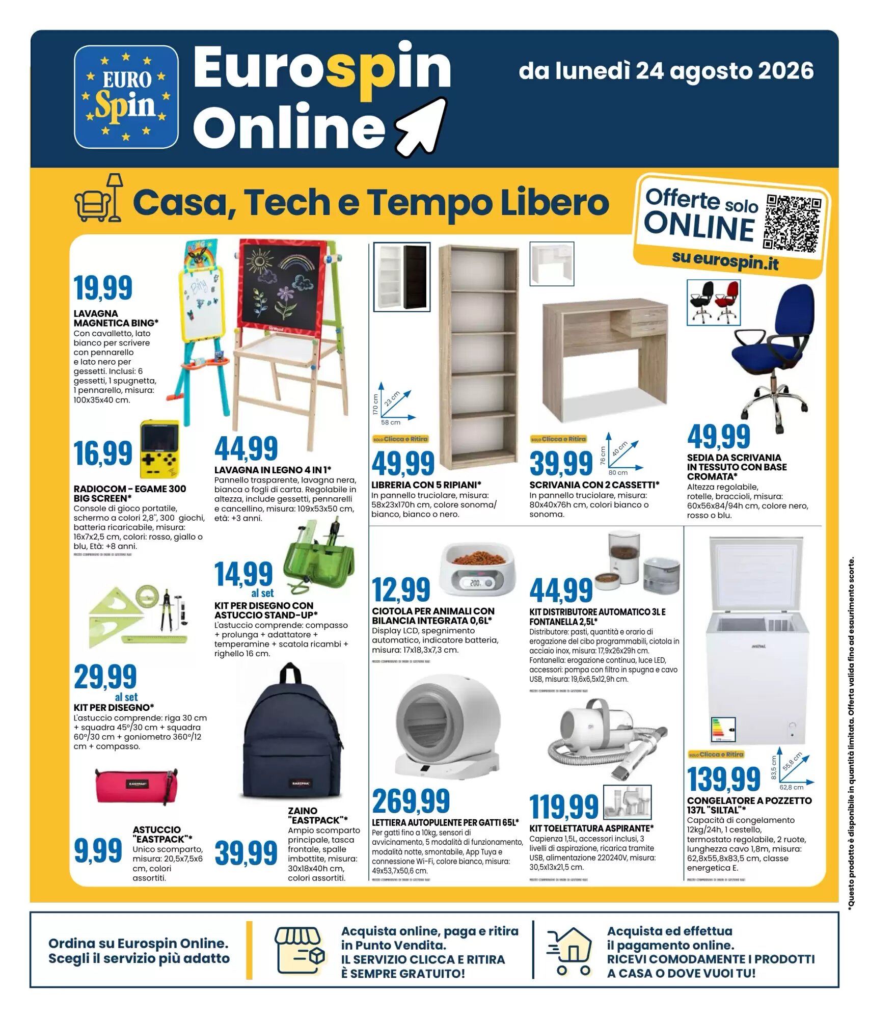 Volantino promozionale Eurospin  valide dal 24/08/2026 - Pagina 18.