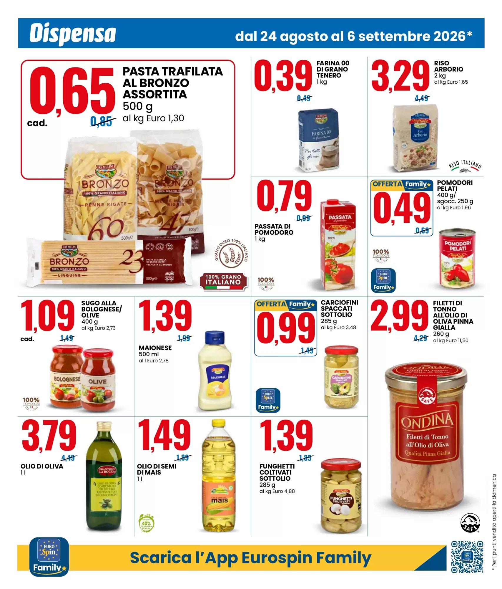 Volantino promozionale Eurospin  valide dal 24/08/2026 - Pagina 6.