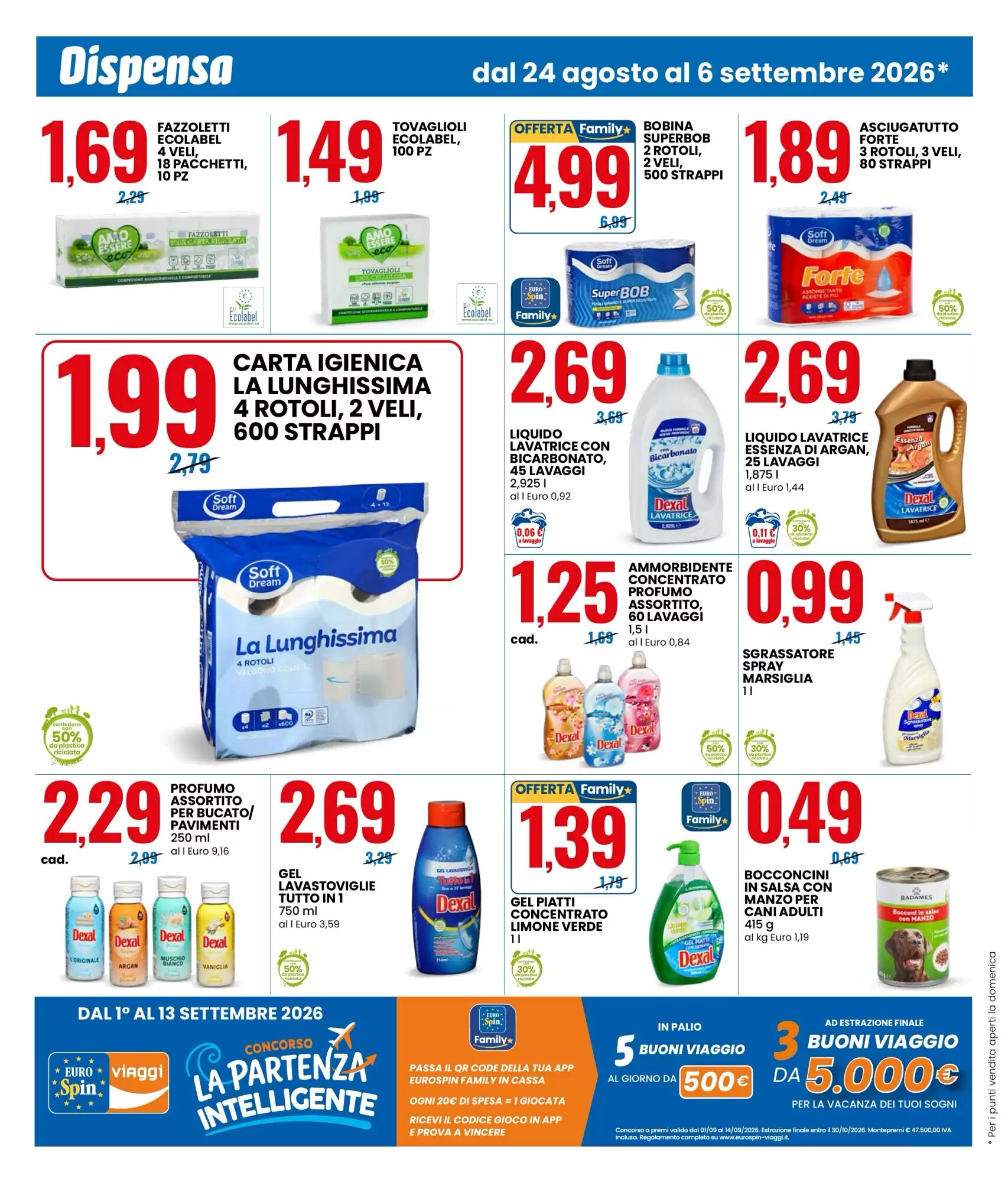 Volantino promozionale Eurospin  valide dal 24/08/2026 - Pagina 8.