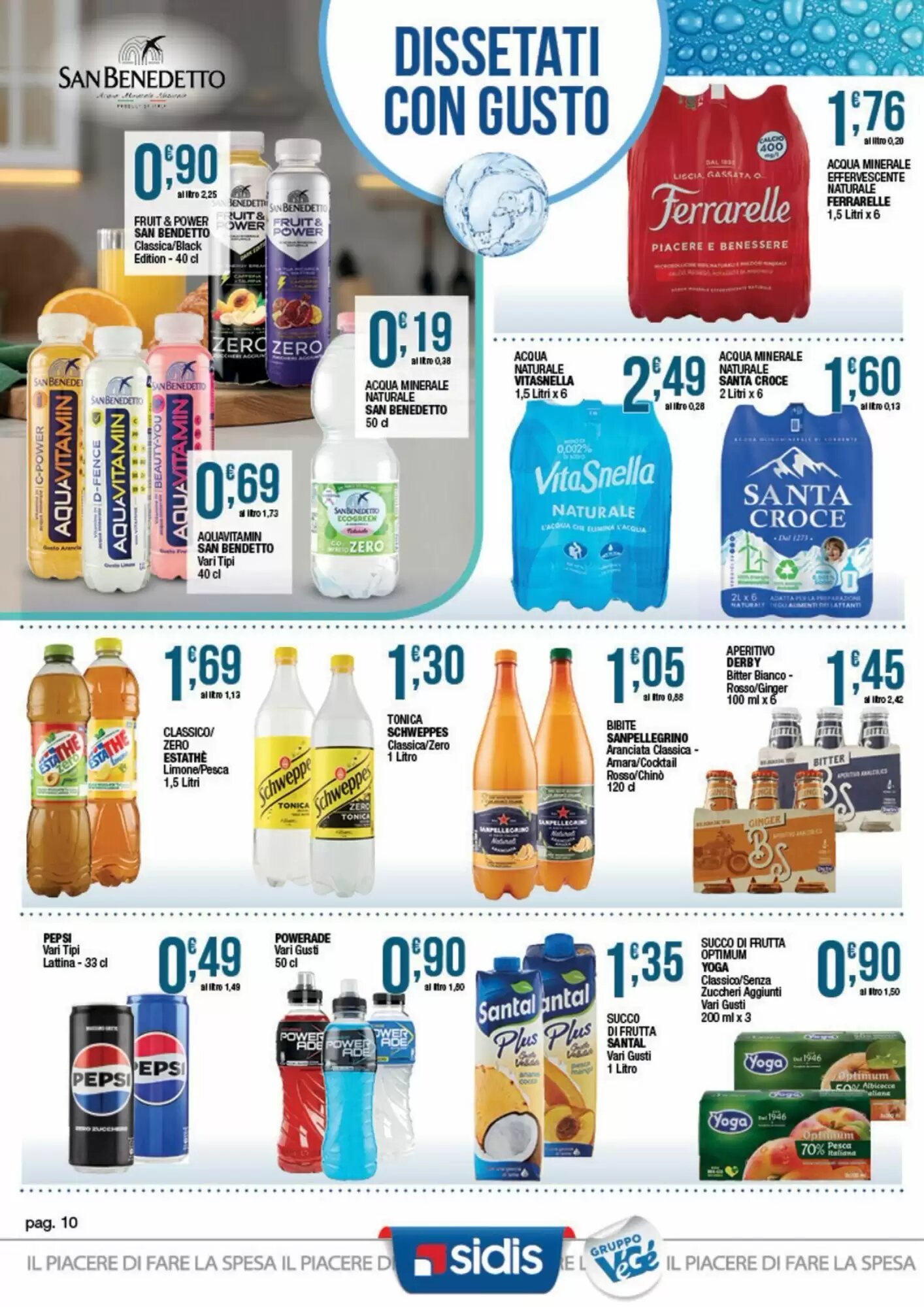 Volantino promozionale Sidis  valide dal 24/08/2026 - Pagina 10.