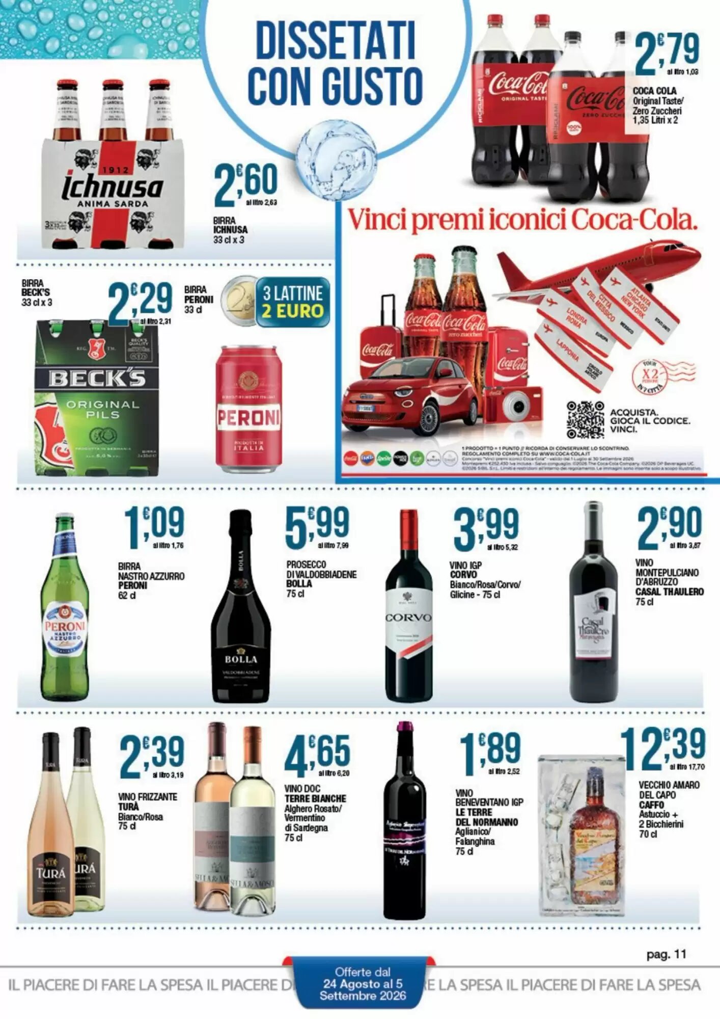 Volantino promozionale Sidis  valide dal 24/08/2026 - Pagina 11.