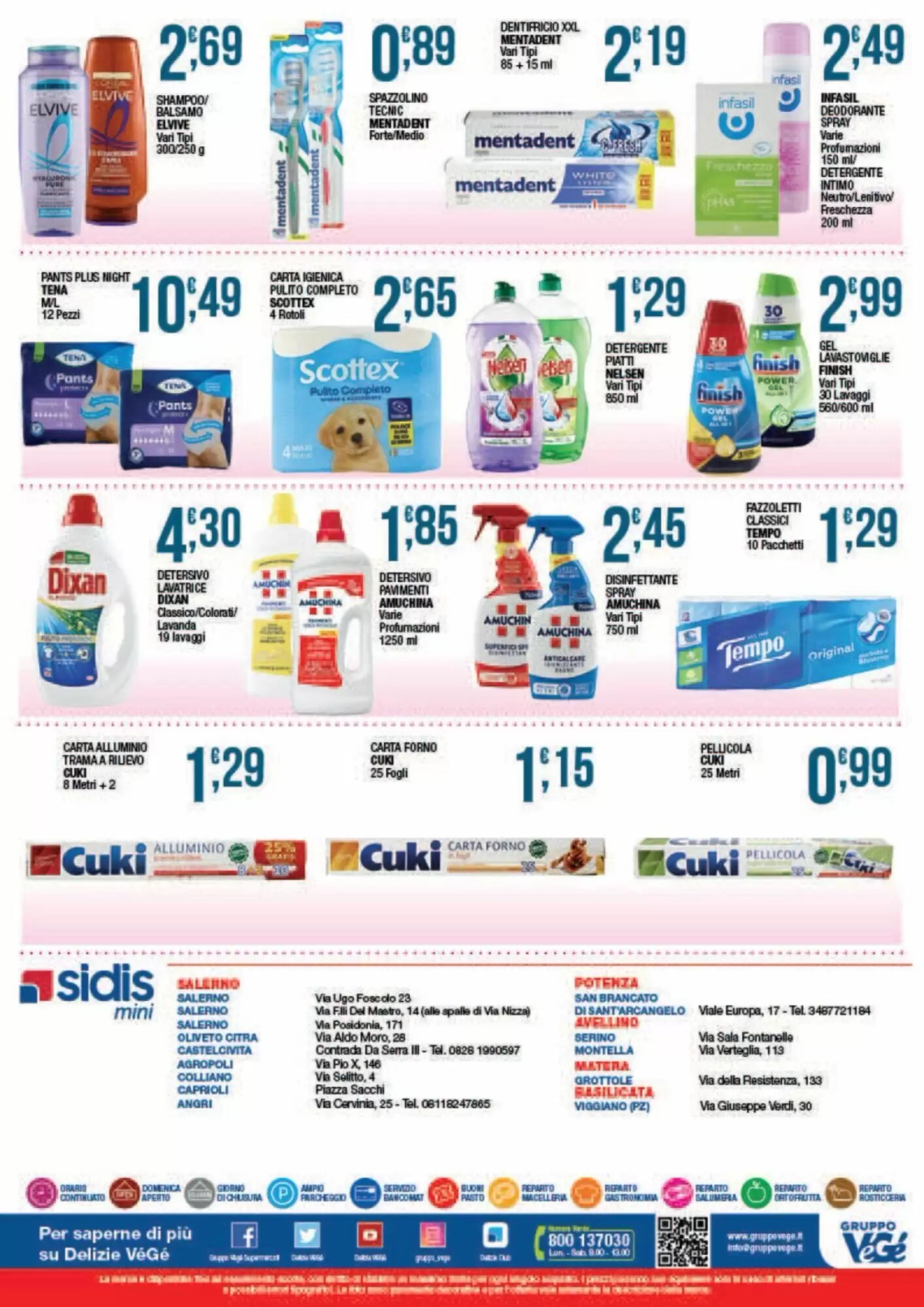 Volantino promozionale Sidis  valide dal 24/08/2026 - Pagina 12.