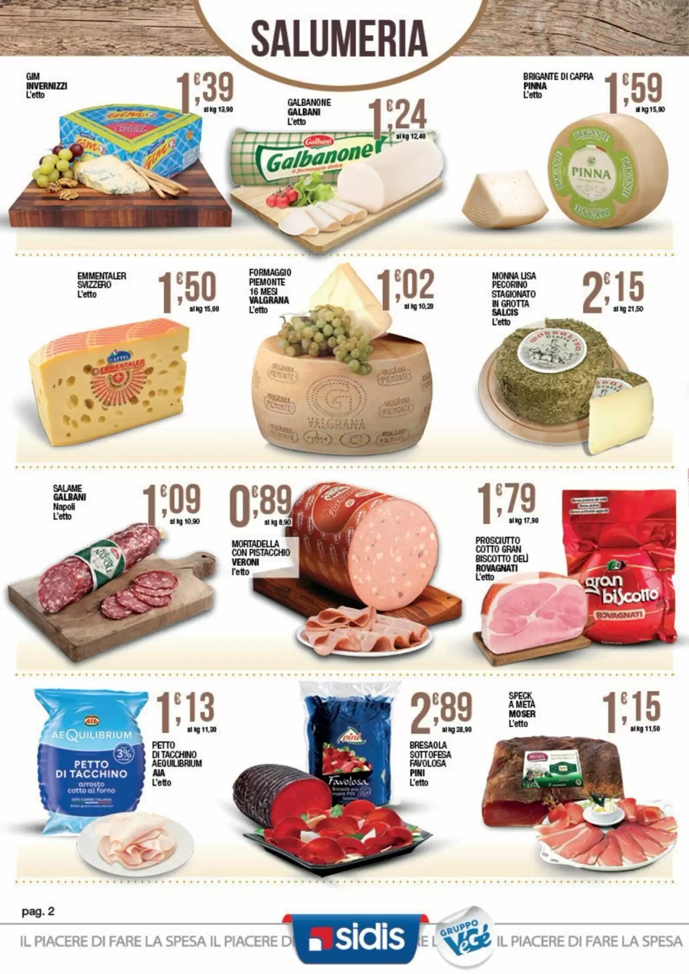 Volantino promozionale Sidis  valide dal 24/08/2026 - Pagina 2.