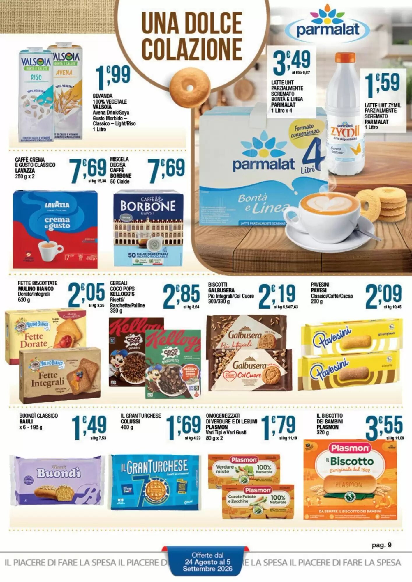 Volantino promozionale Sidis  valide dal 24/08/2026 - Pagina 9.