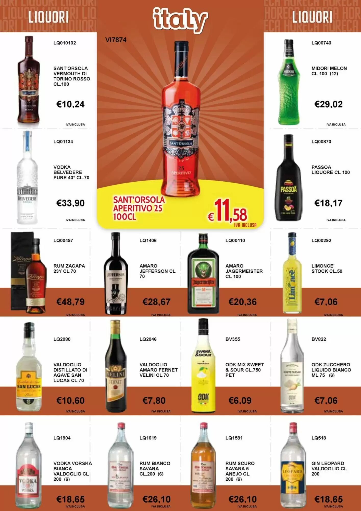 Volantino promozionale Italy Cash and Carry  valide dal 24/08/2026 - Pagina 12.