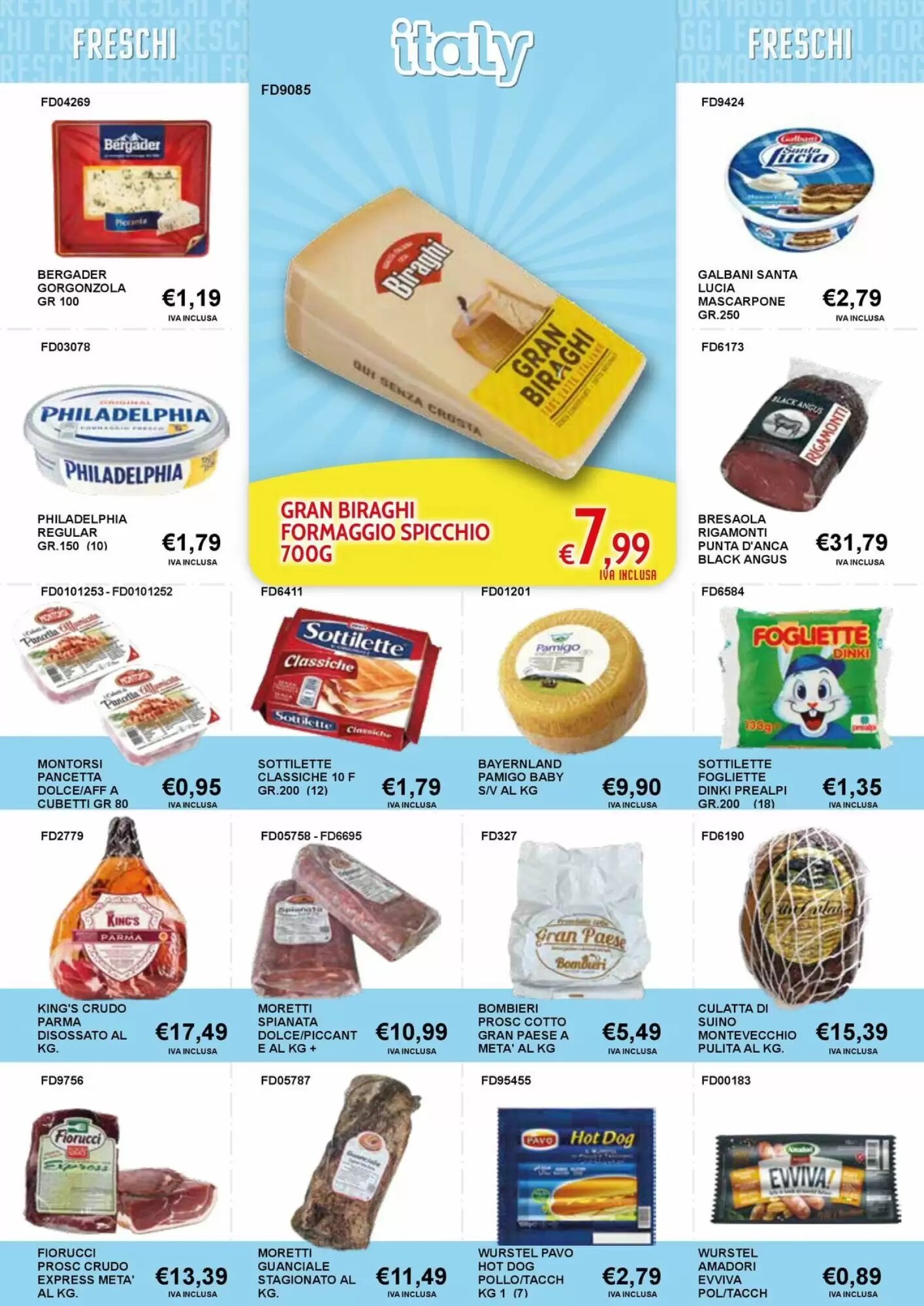 Volantino promozionale Italy Cash and Carry  valide dal 24/08/2026 - Pagina 9.