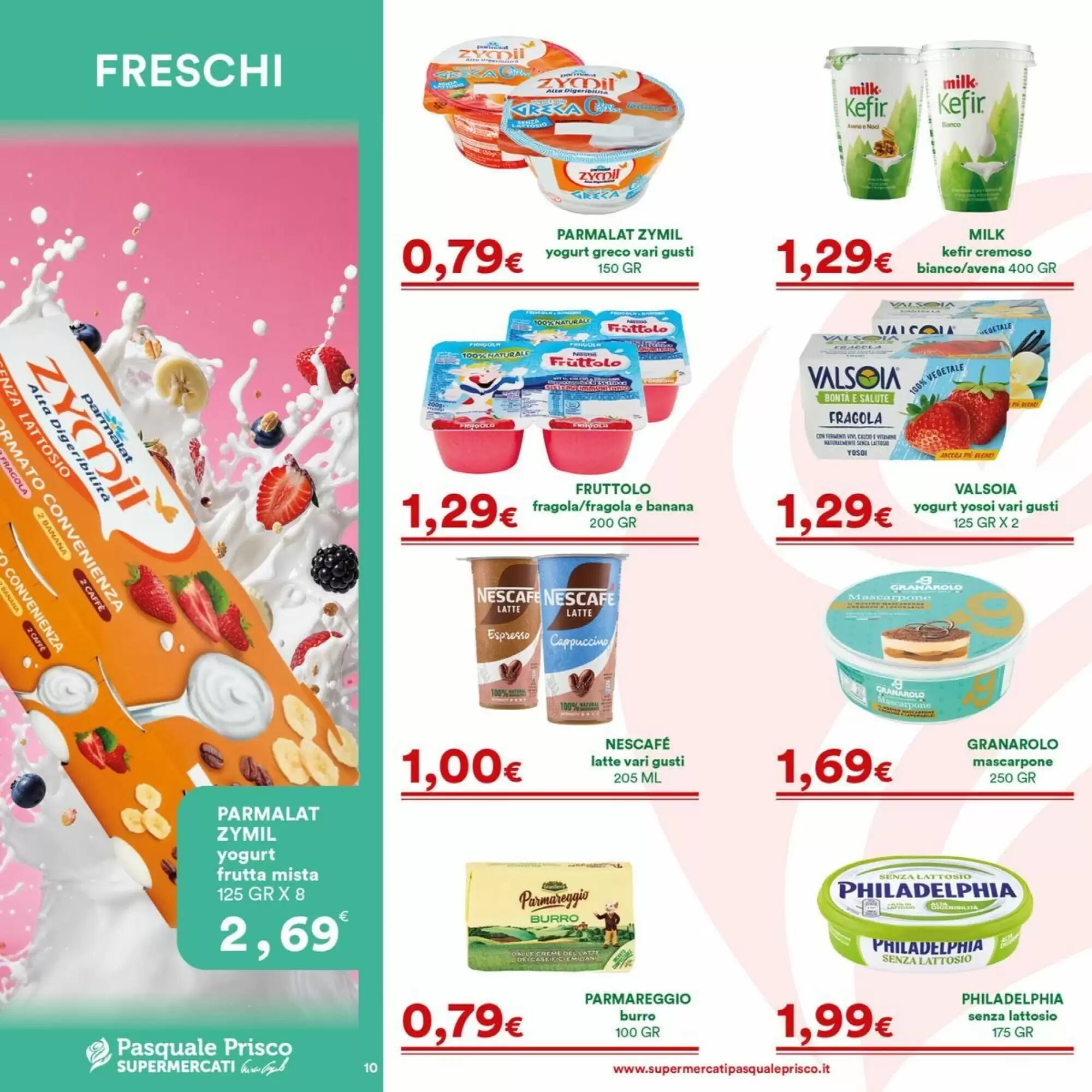 Volantino promozionale Supermercati Pasquale Prisco  valide dal 24/08/2026 - Pagina 10.