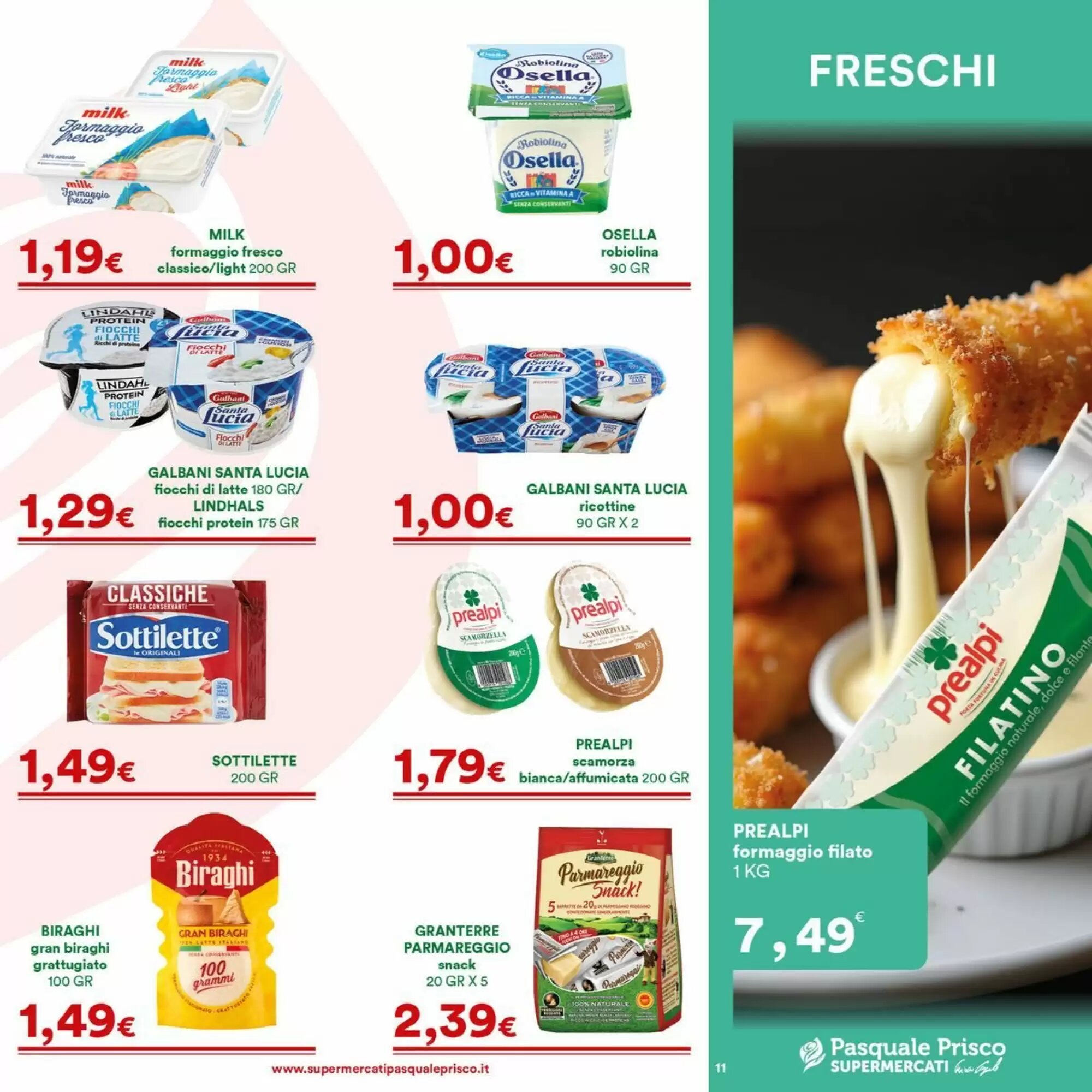 Volantino promozionale Supermercati Pasquale Prisco  valide dal 24/08/2026 - Pagina 11.