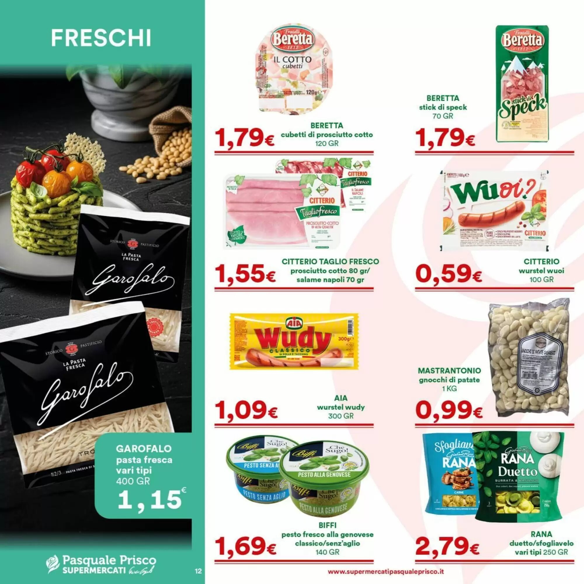 Volantino promozionale Supermercati Pasquale Prisco  valide dal 24/08/2026 - Pagina 12.