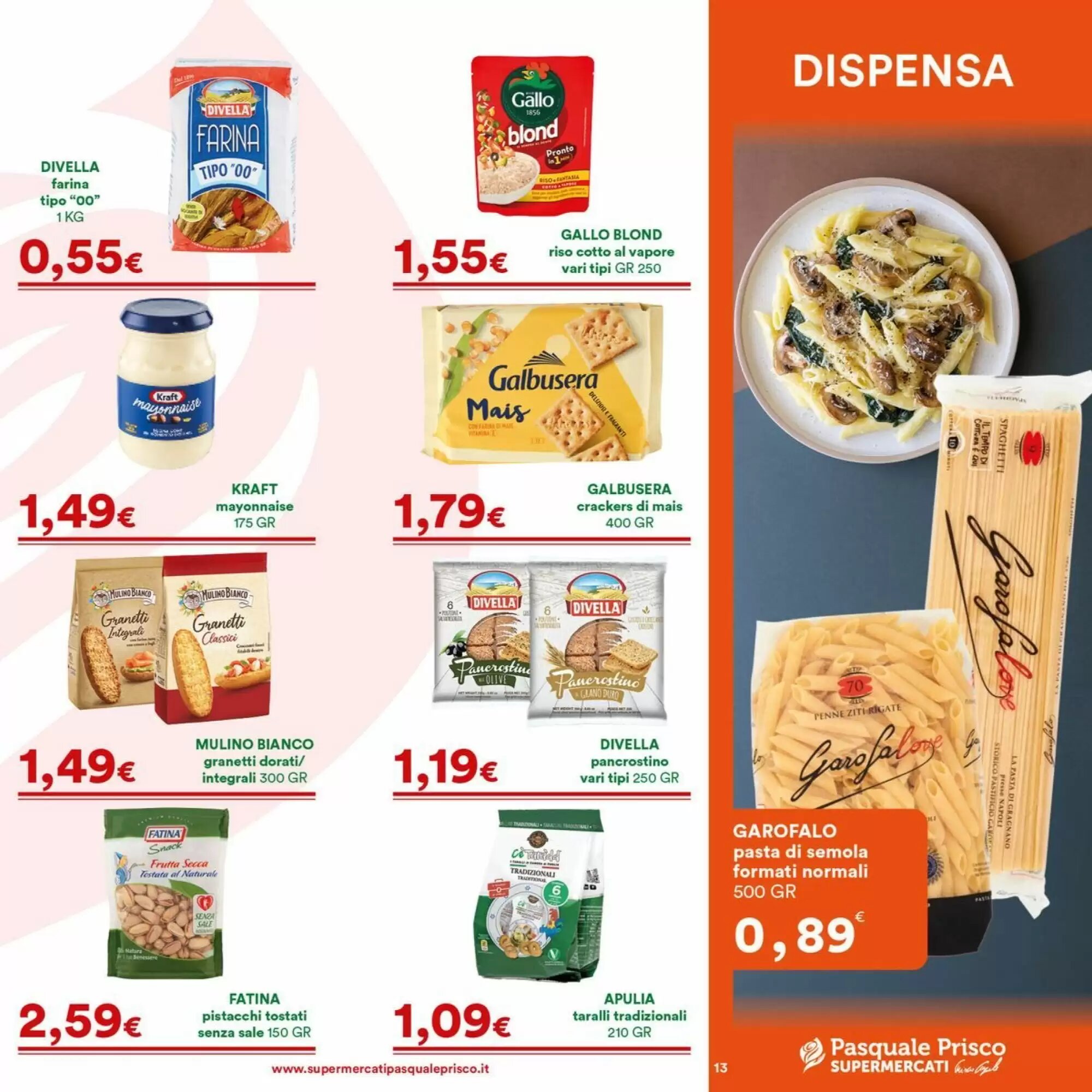 Volantino promozionale Supermercati Pasquale Prisco  valide dal 24/08/2026 - Pagina 13.
