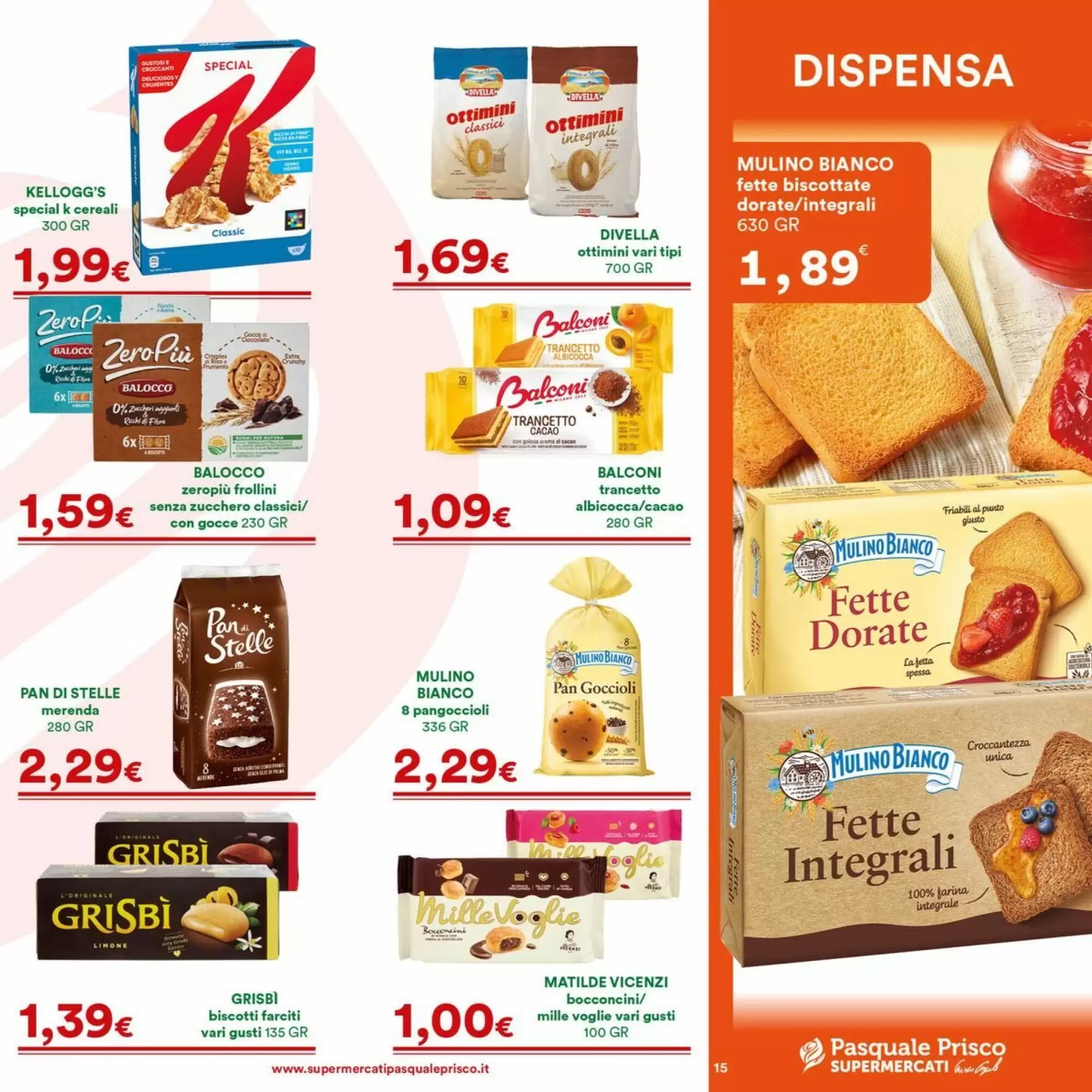 Volantino promozionale Supermercati Pasquale Prisco  valide dal 24/08/2026 - Pagina 15.