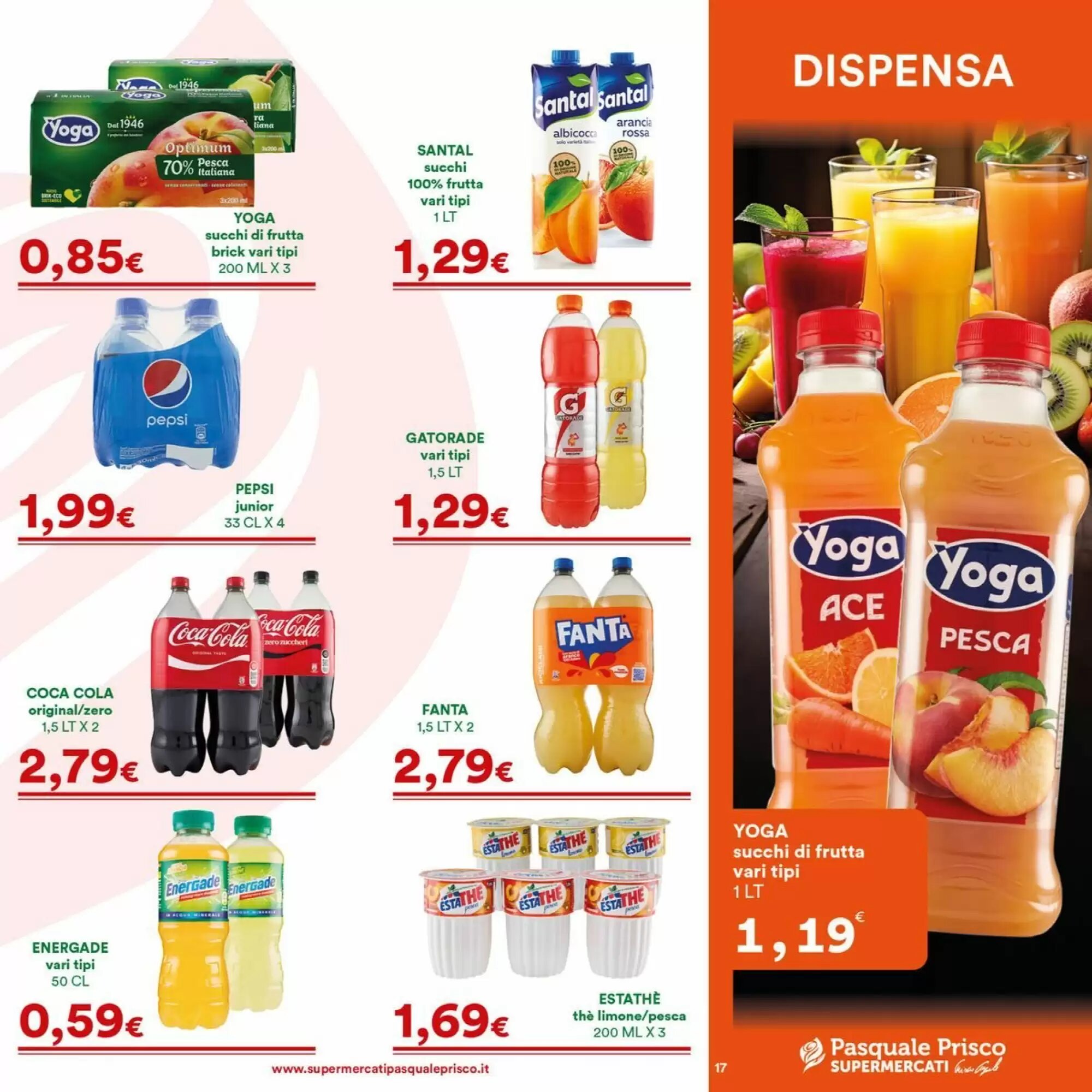 Volantino promozionale Supermercati Pasquale Prisco  valide dal 24/08/2026 - Pagina 17.