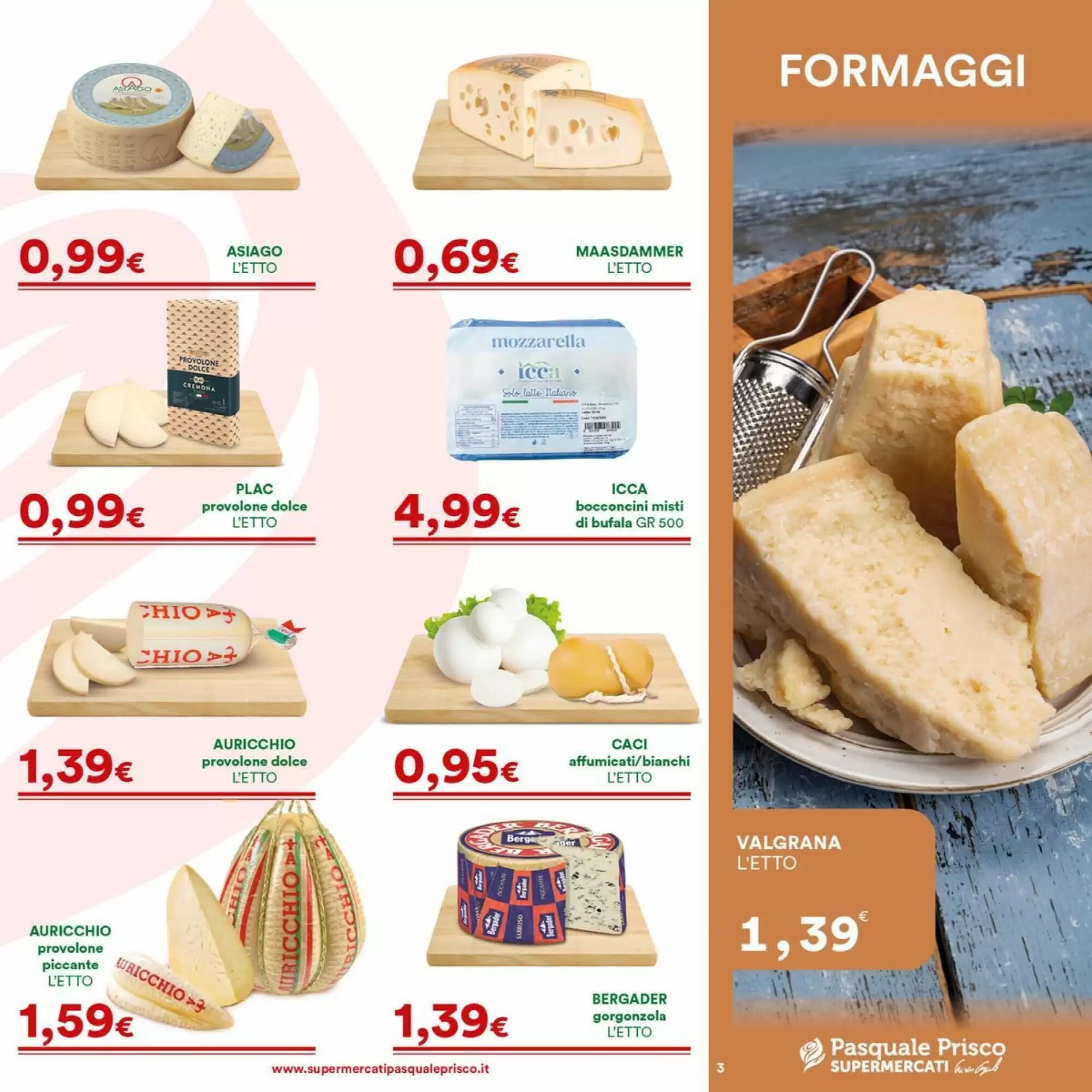 Volantino promozionale Supermercati Pasquale Prisco  valide dal 24/08/2026 - Pagina 3.