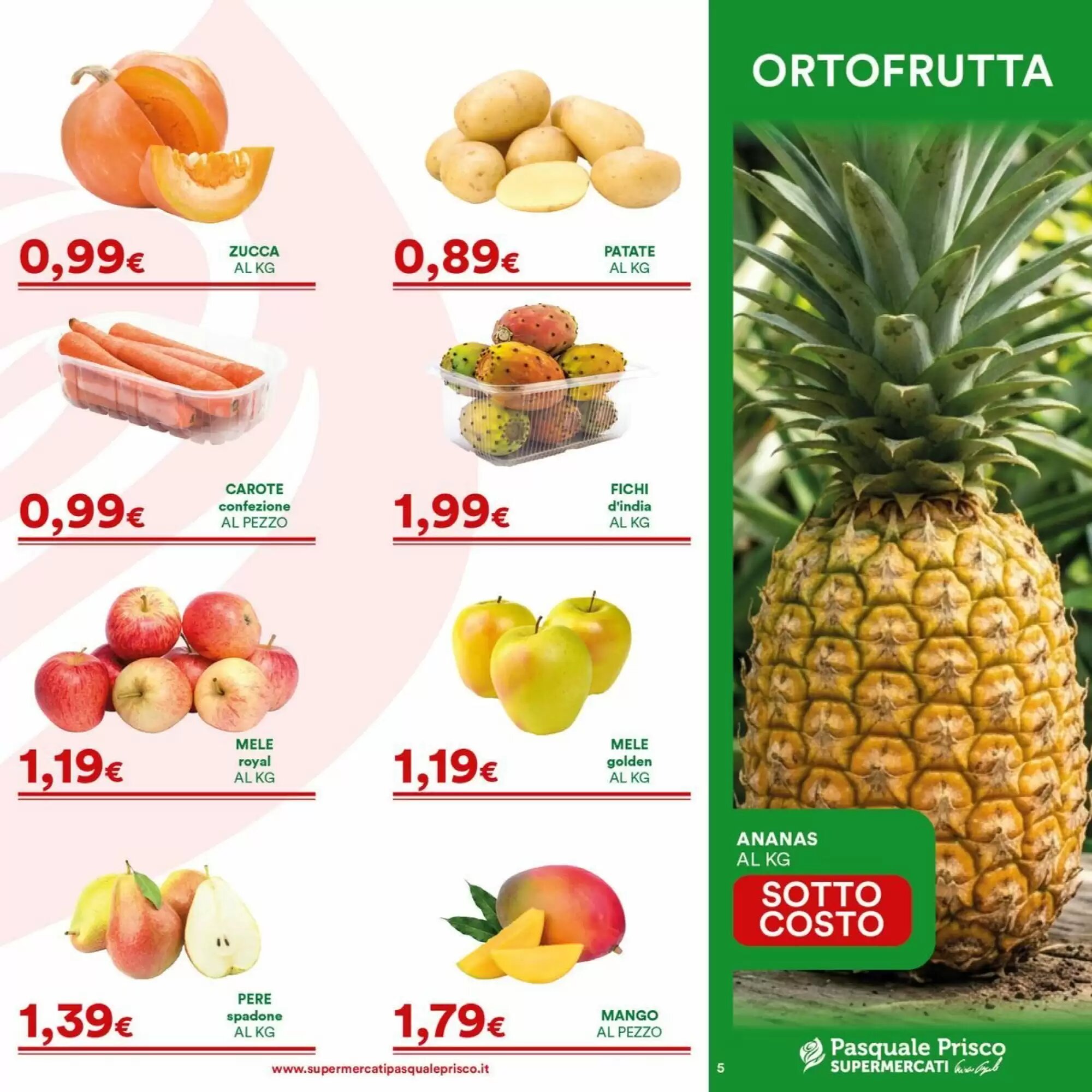 Volantino promozionale Supermercati Pasquale Prisco  valide dal 24/08/2026 - Pagina 5.