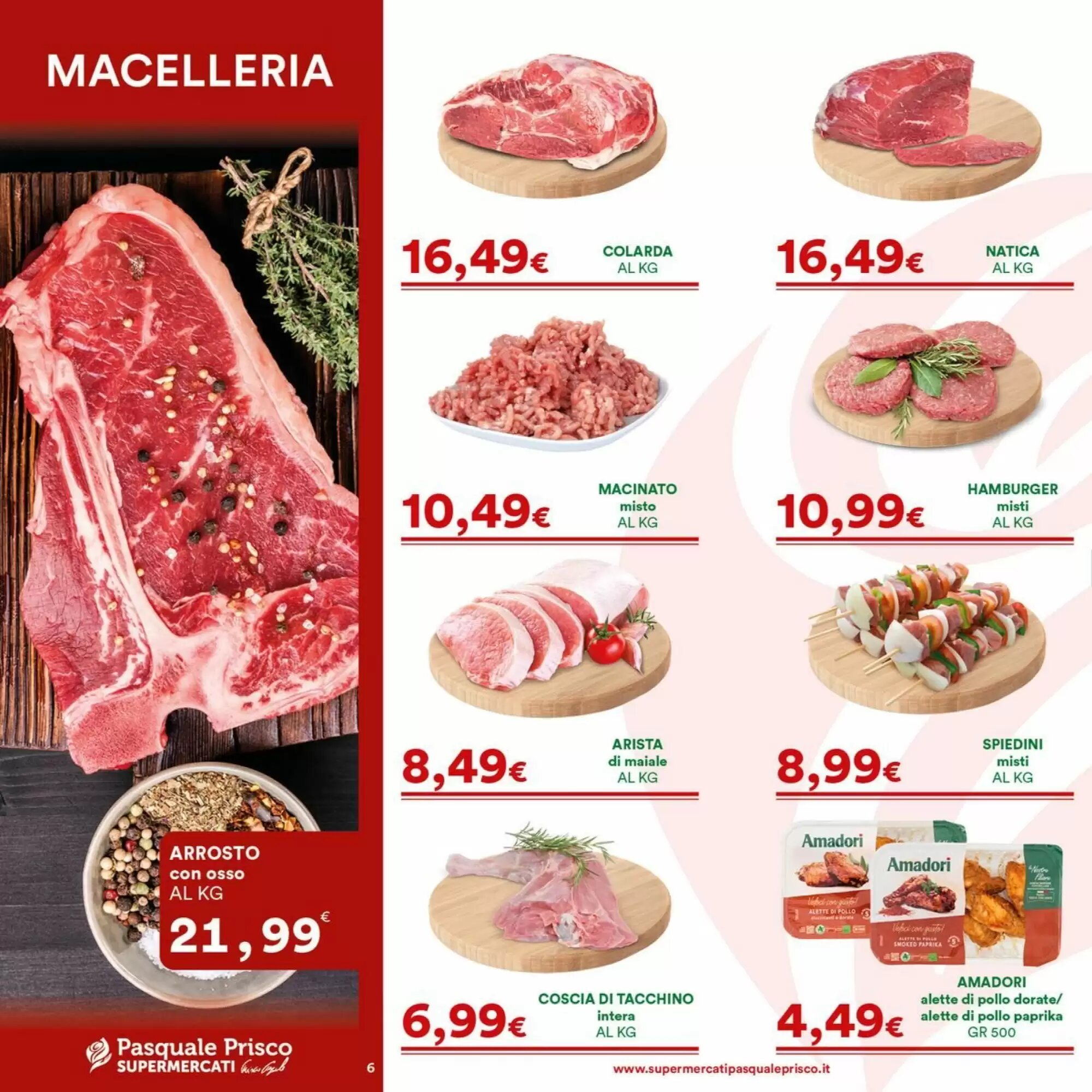 Volantino promozionale Supermercati Pasquale Prisco  valide dal 24/08/2026 - Pagina 6.