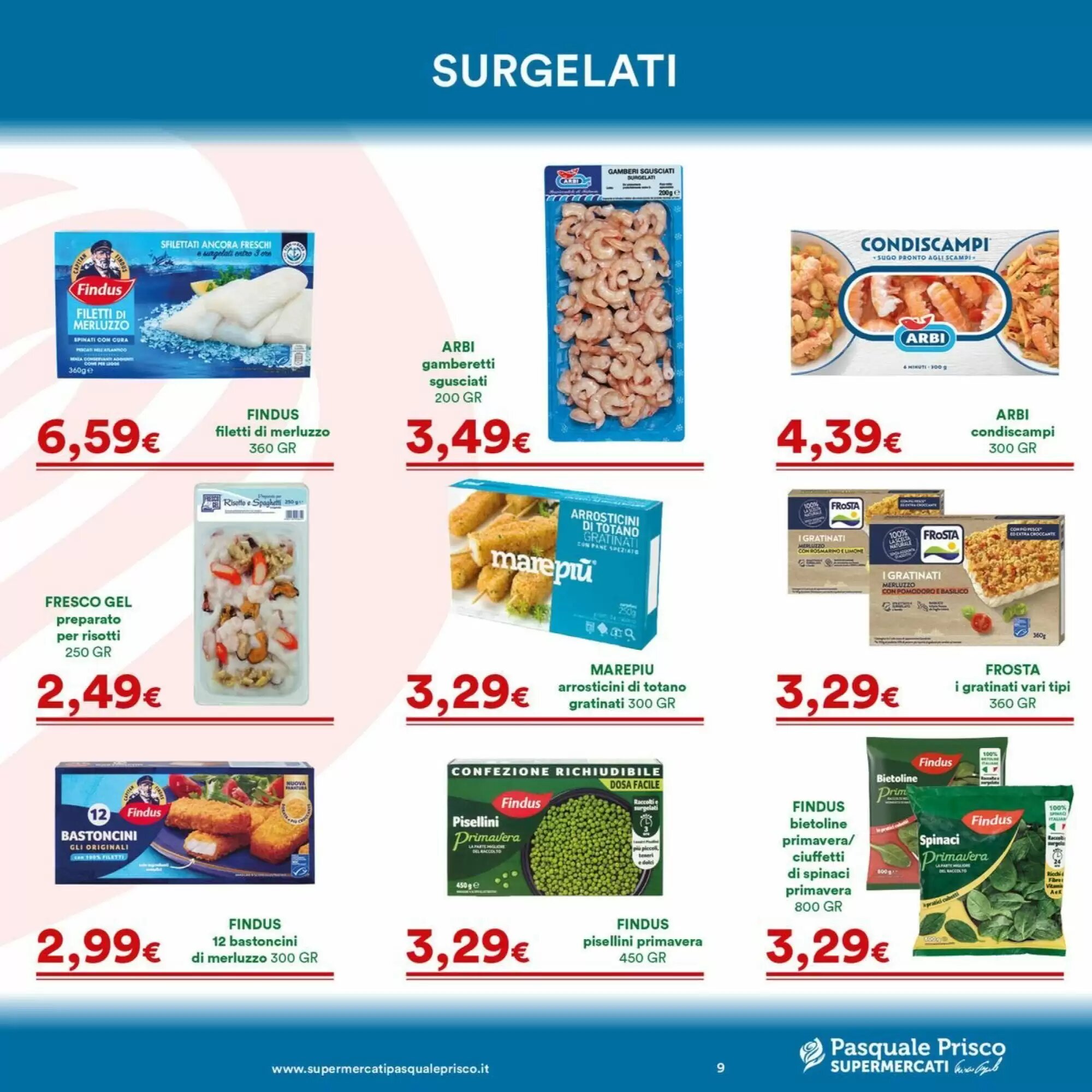 Volantino promozionale Supermercati Pasquale Prisco  valide dal 24/08/2026 - Pagina 9.