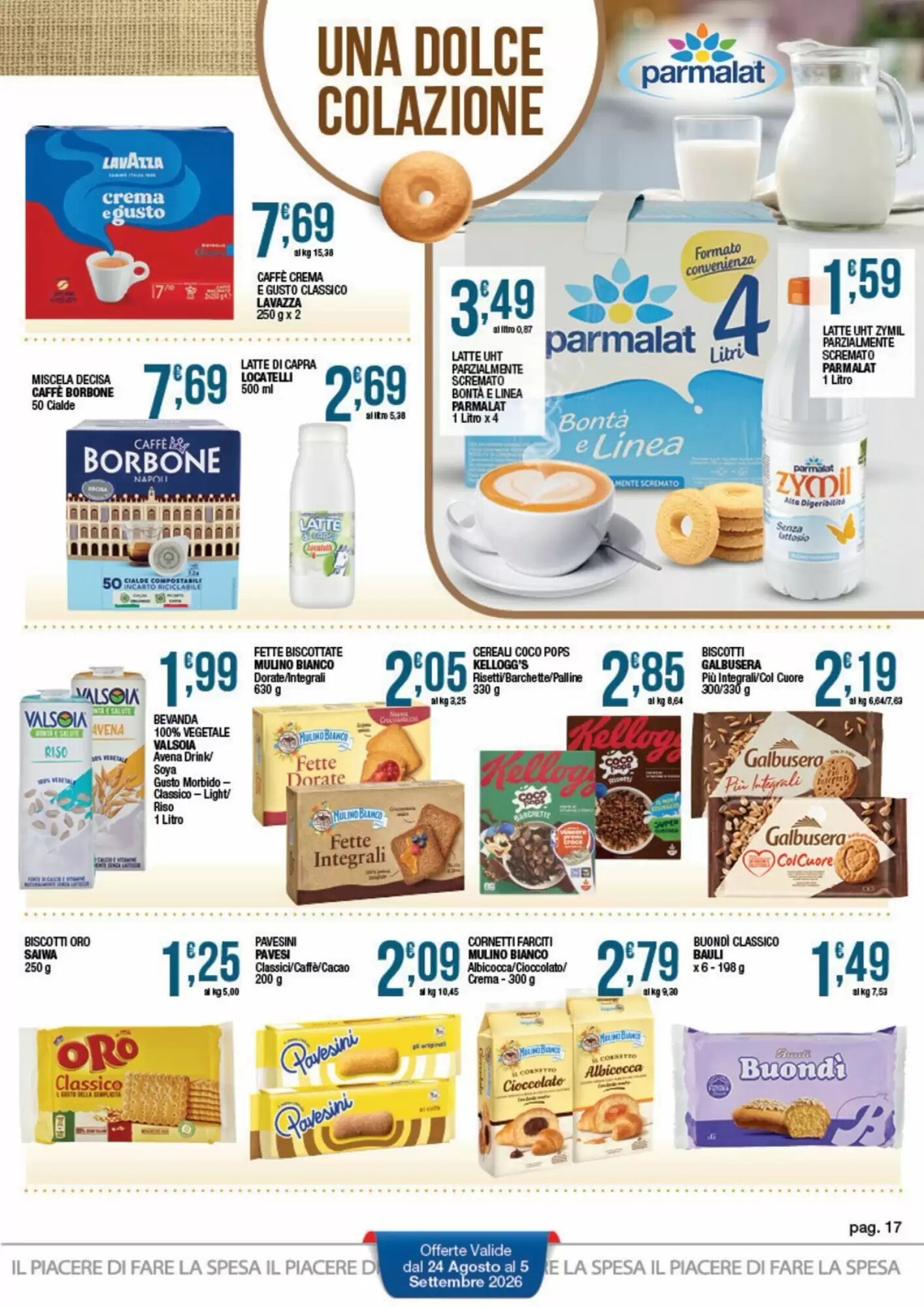 Volantino promozionale Sidis  valide dal 24/08/2026 - Pagina 17.