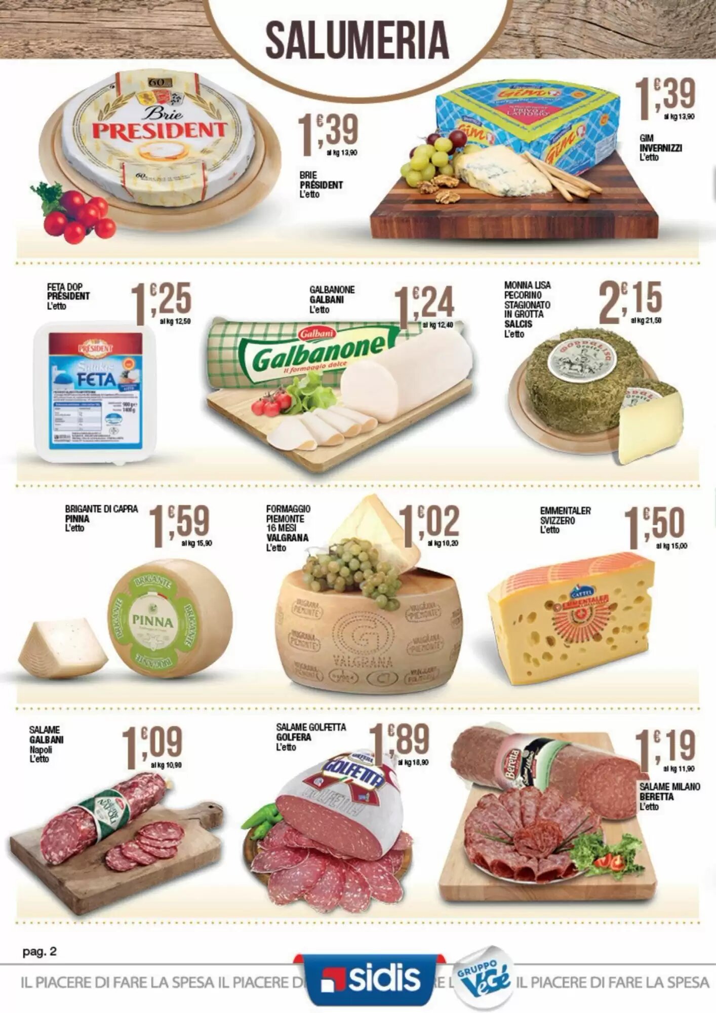 Volantino promozionale Sidis  valide dal 24/08/2026 - Pagina 2.