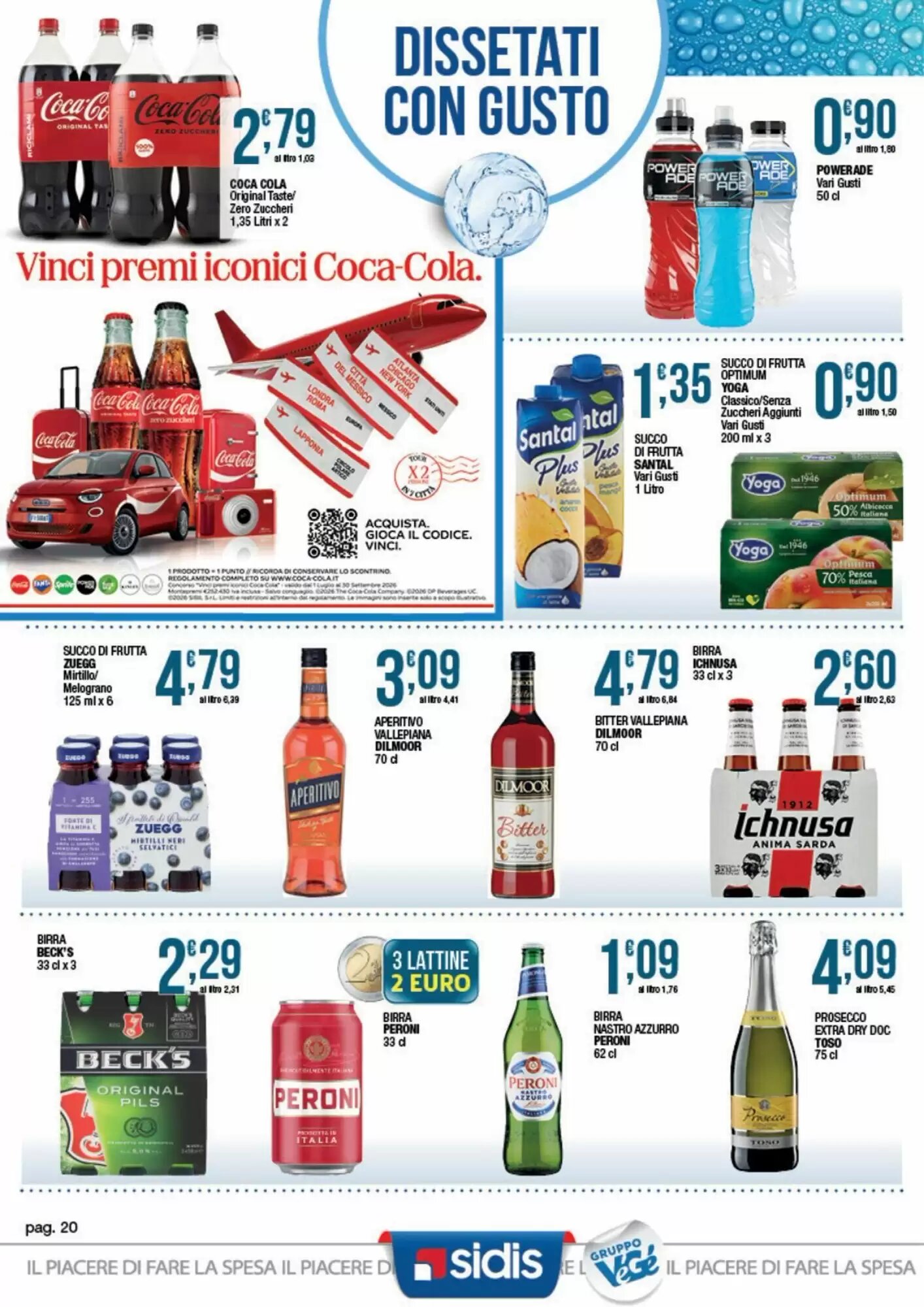 Volantino promozionale Sidis  valide dal 24/08/2026 - Pagina 20.
