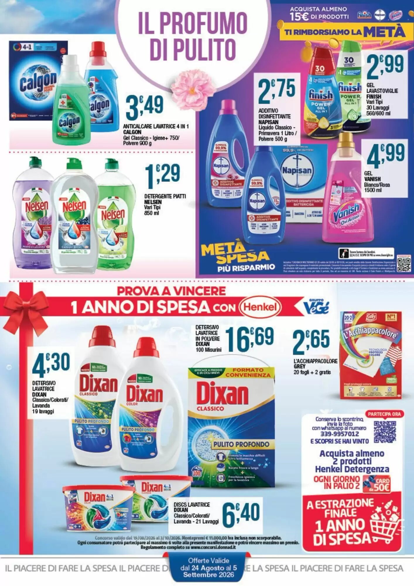 Volantino promozionale Sidis  valide dal 24/08/2026 - Pagina 23.
