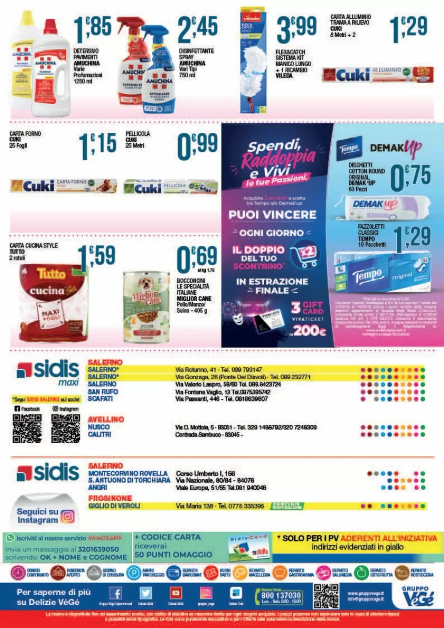 Volantino promozionale Sidis  valide dal 24/08/2026 - Pagina 24.