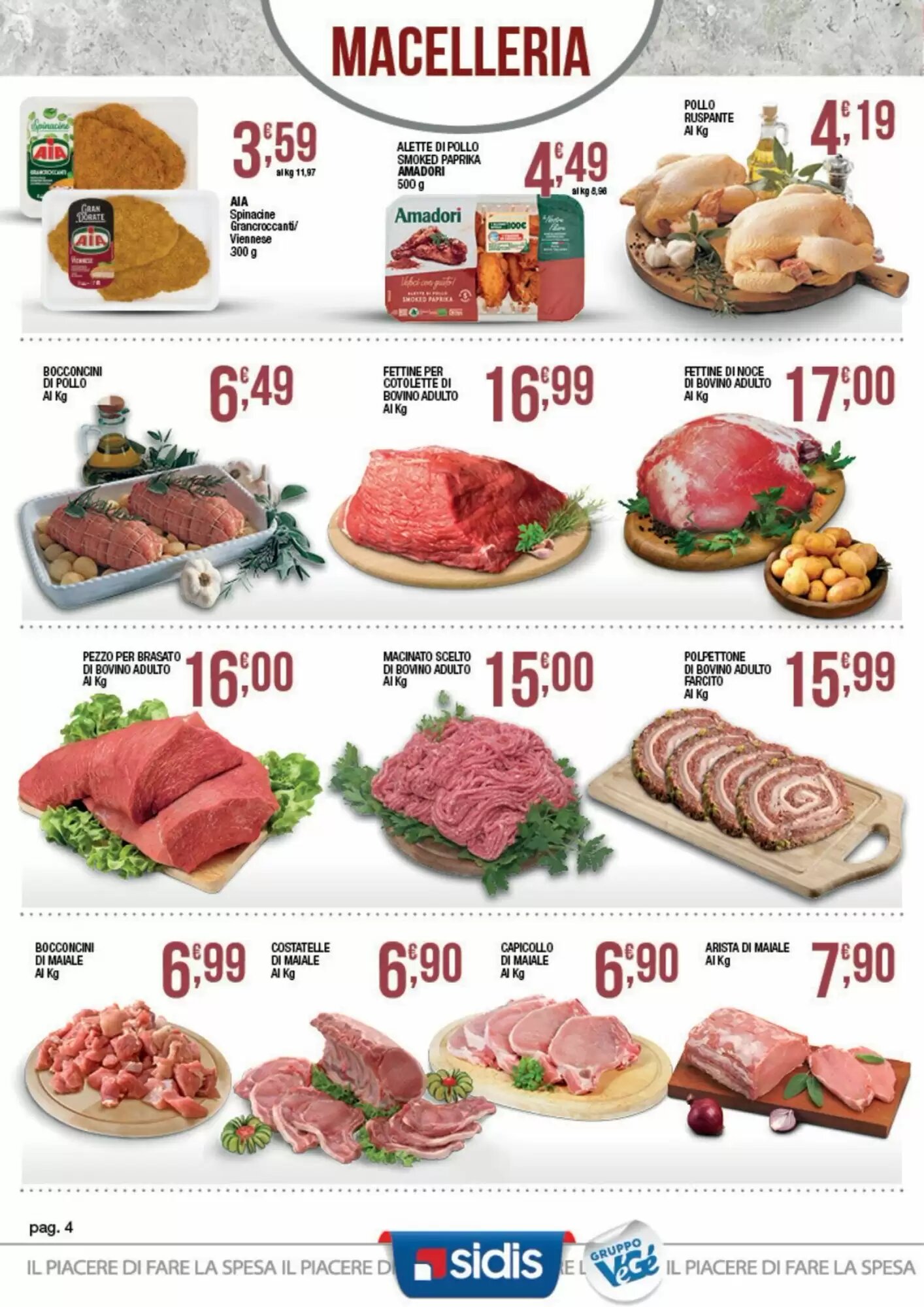 Volantino promozionale Sidis  valide dal 24/08/2026 - Pagina 4.