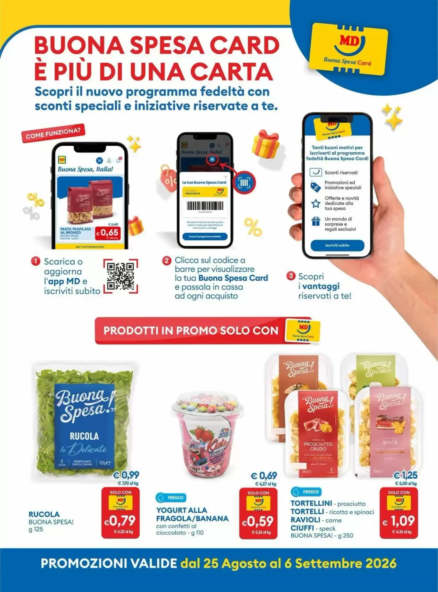 Volantino promozionale MD Discount  valide dal 24/08/2026 - Pagina 8.