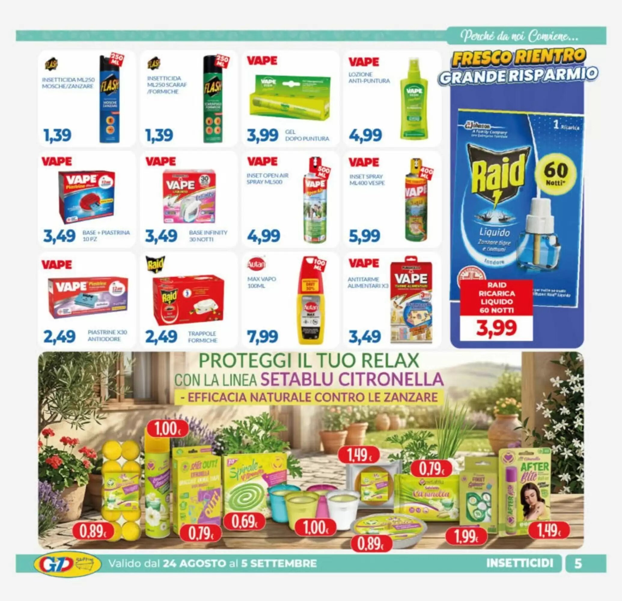 Volantino promozionale GeD Shopping  valide dal 24/08/2026 - Pagina 5.