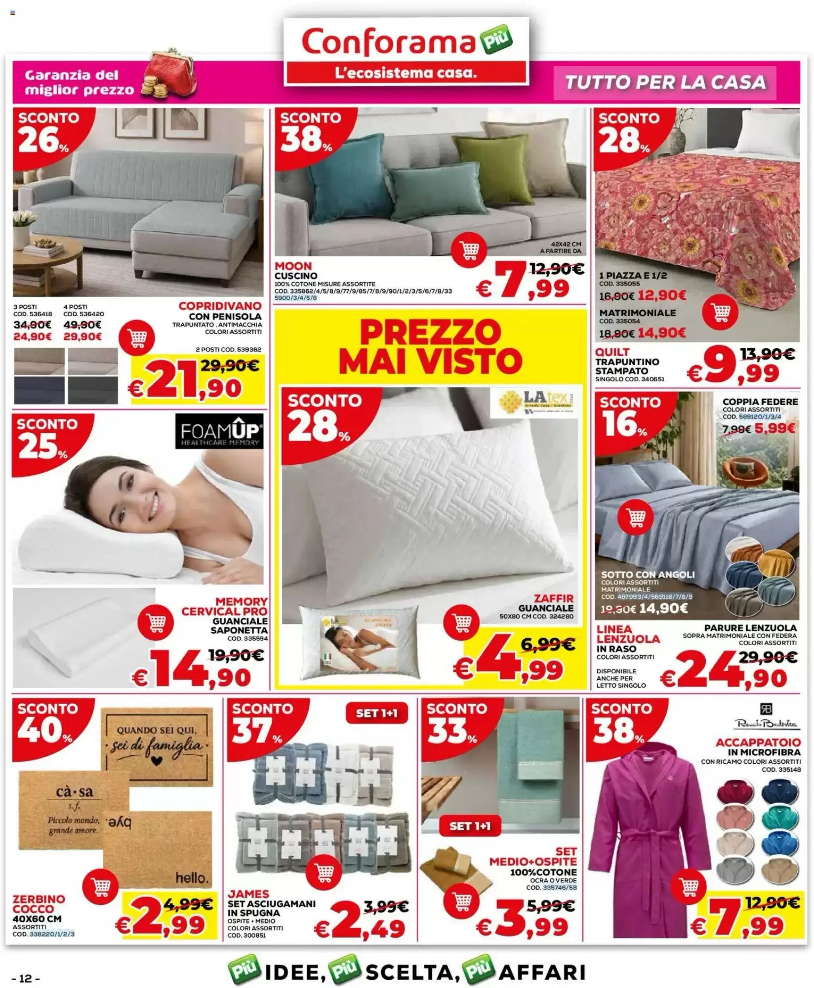 Volantino promozionale Conforama  valide dal 24/08/2026 - Pagina 12.