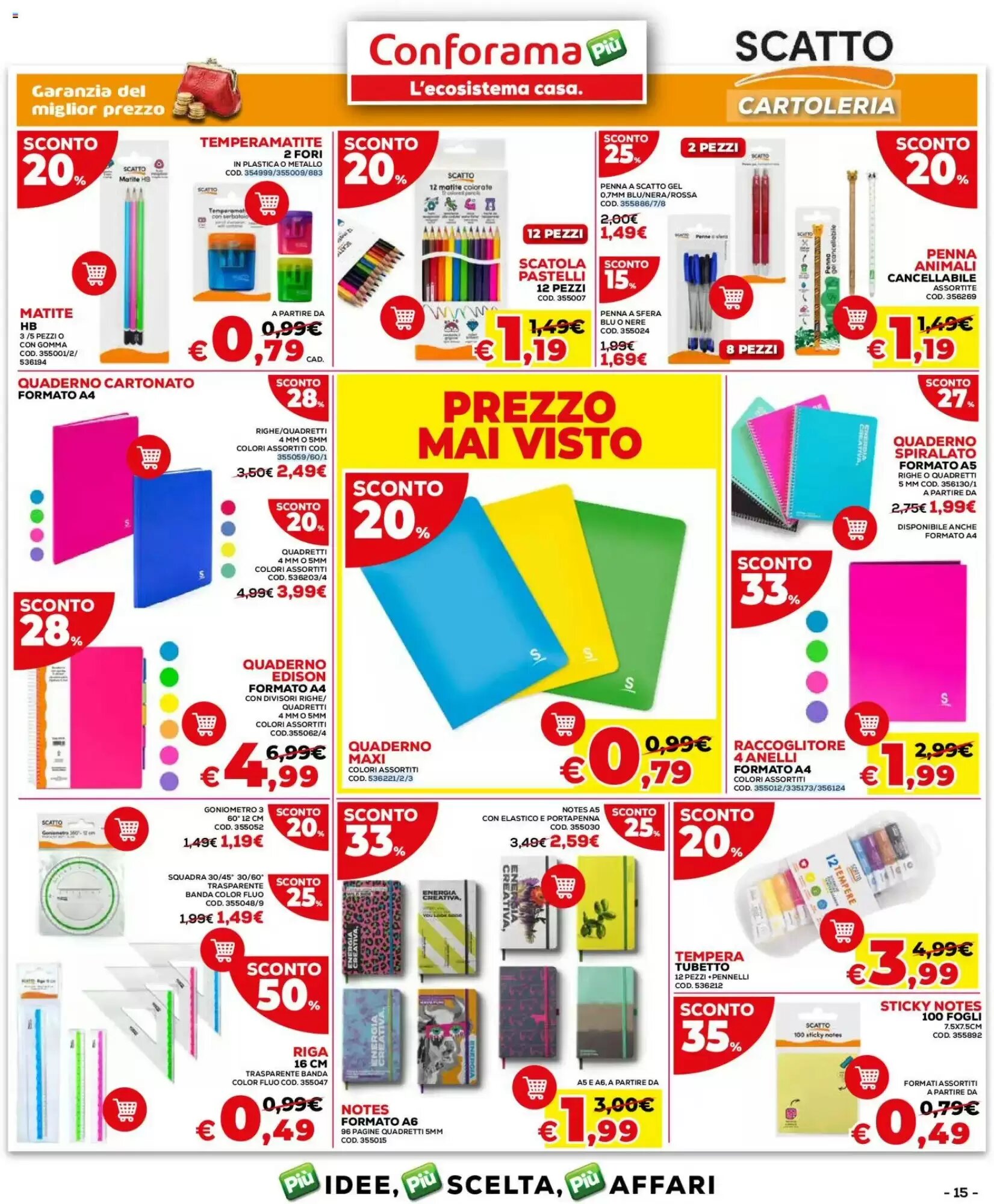 Volantino promozionale Conforama  valide dal 24/08/2026 - Pagina 15.