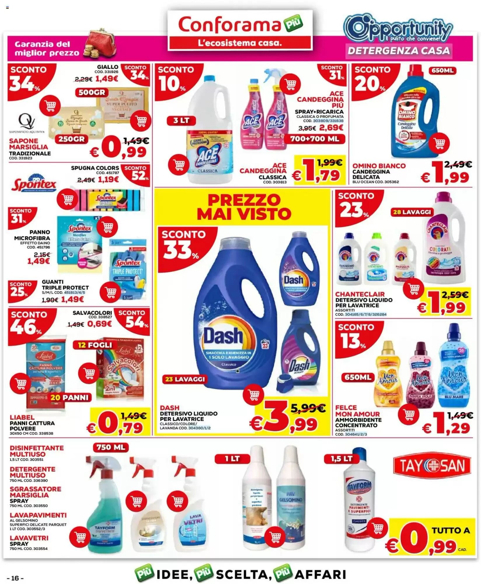 Volantino promozionale Conforama  valide dal 24/08/2026 - Pagina 16.