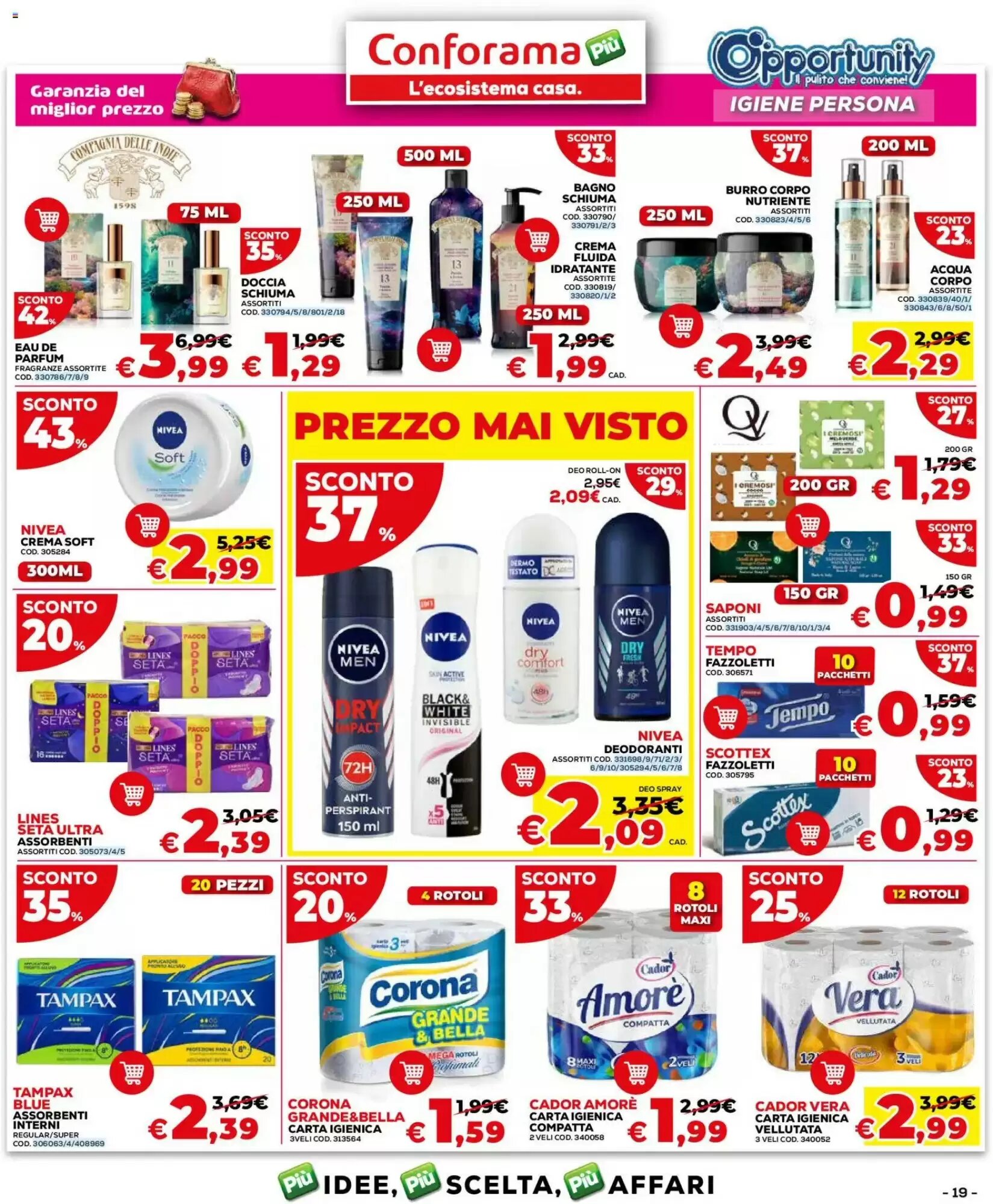 Volantino promozionale Conforama  valide dal 24/08/2026 - Pagina 19.