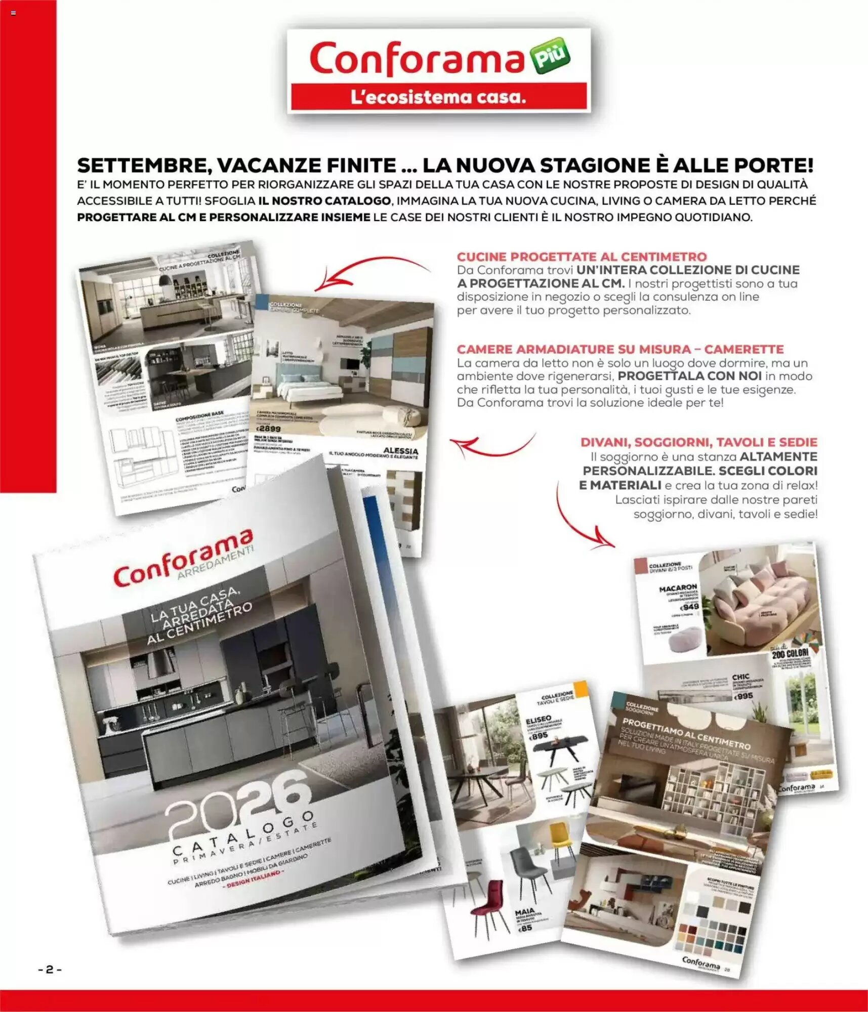Volantino promozionale Conforama  valide dal 24/08/2026 - Pagina 2.