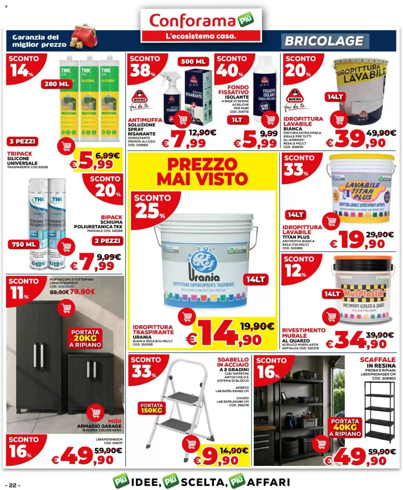 Volantino promozionale Conforama  valide dal 24/08/2026 - Pagina 22.