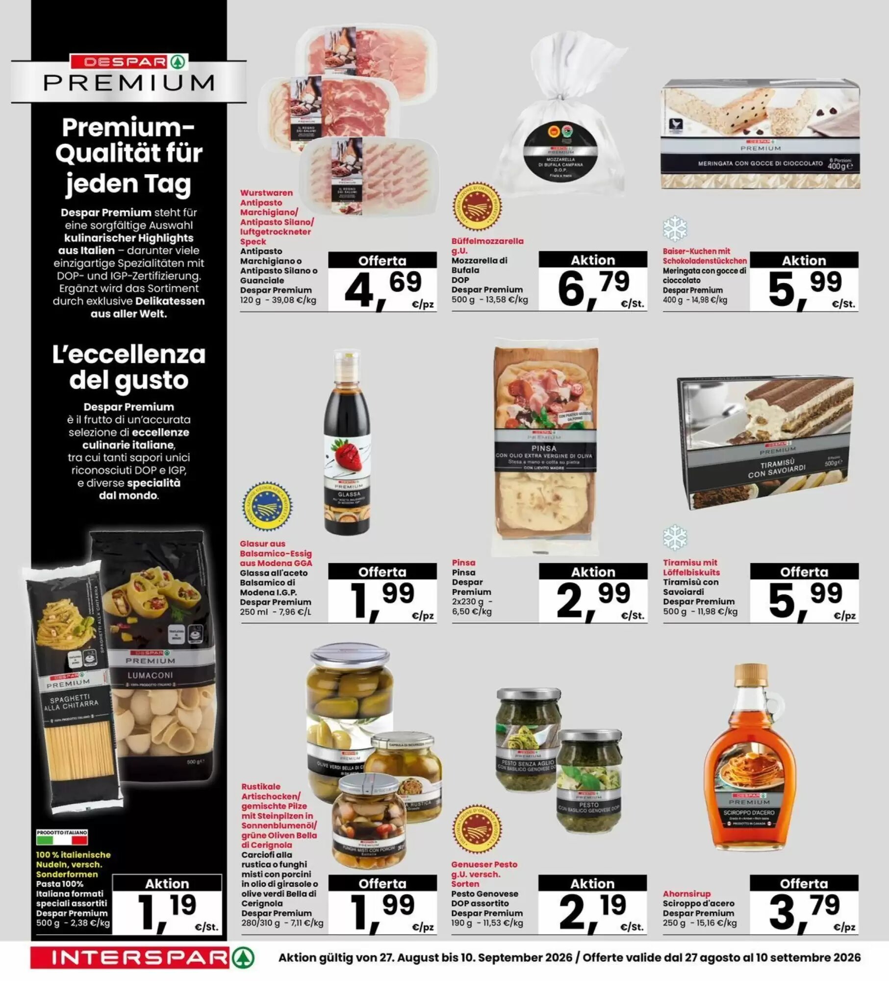 Volantino promozionale Interspar  valide dal 24/08/2026 - Pagina 10.