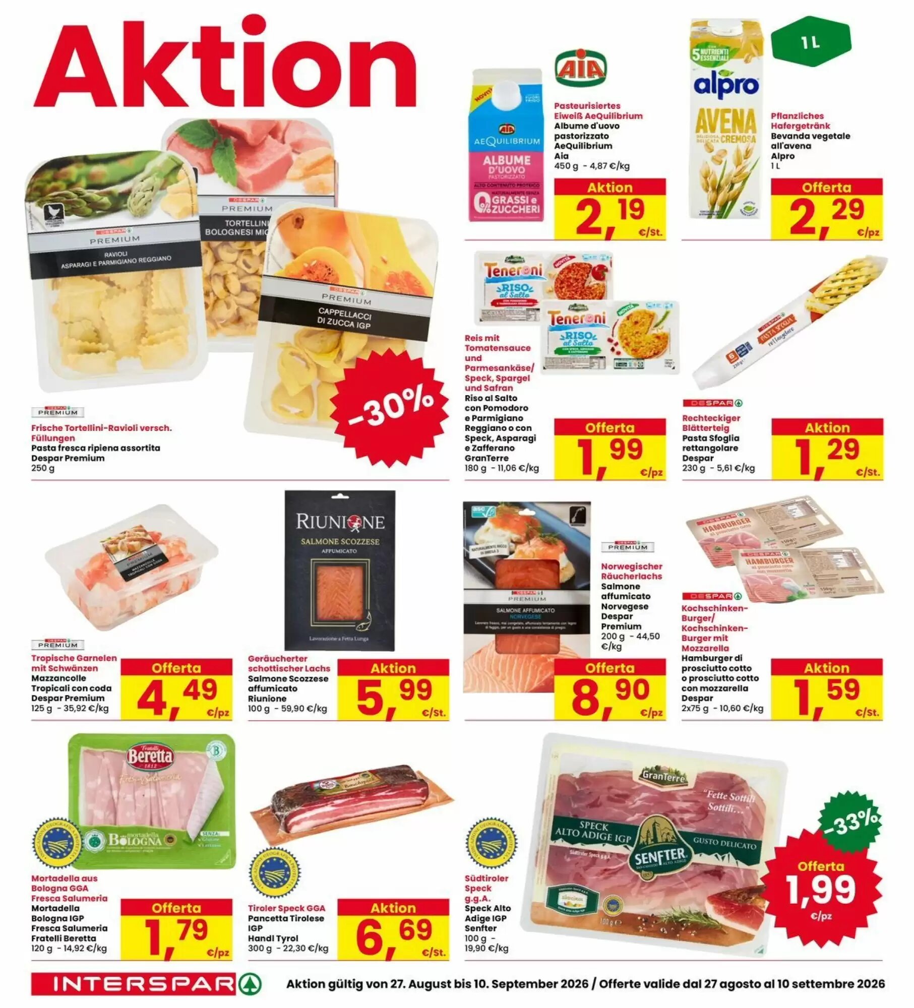 Volantino promozionale Interspar  valide dal 24/08/2026 - Pagina 14.