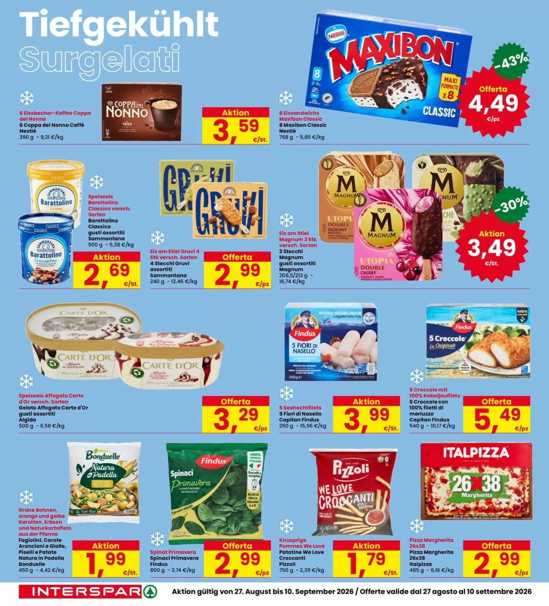 Volantino promozionale Interspar  valide dal 24/08/2026 - Pagina 16.